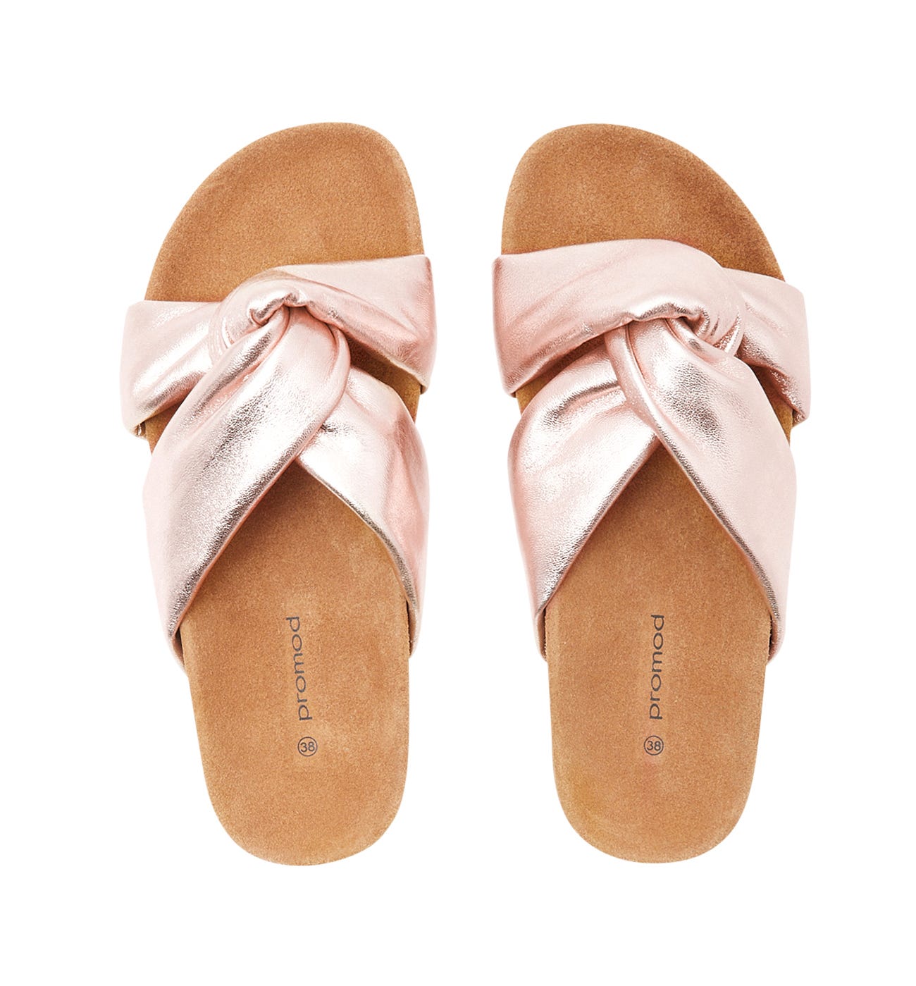Sandales en cuir Femme
