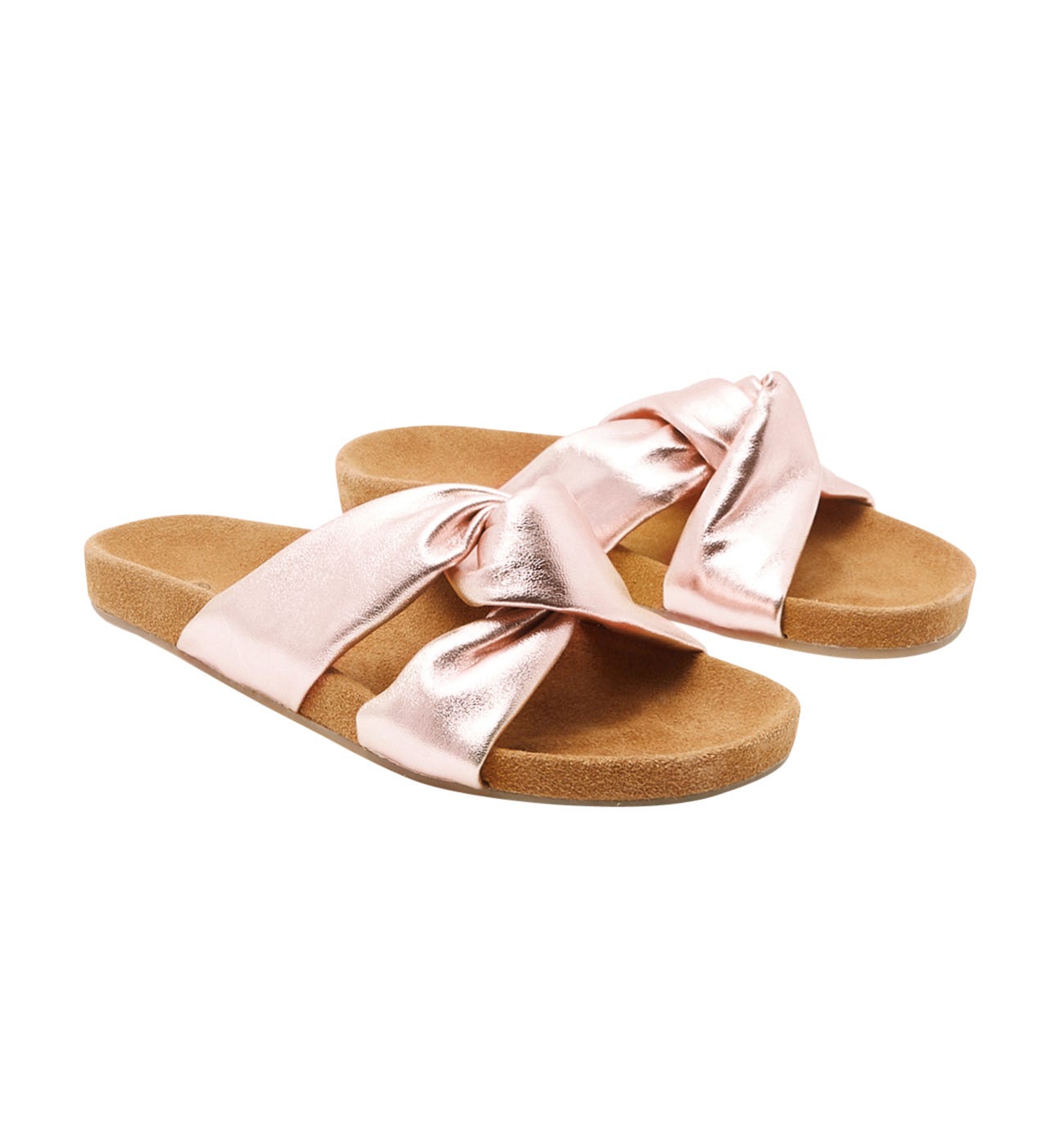 Sandales en cuir Femme
