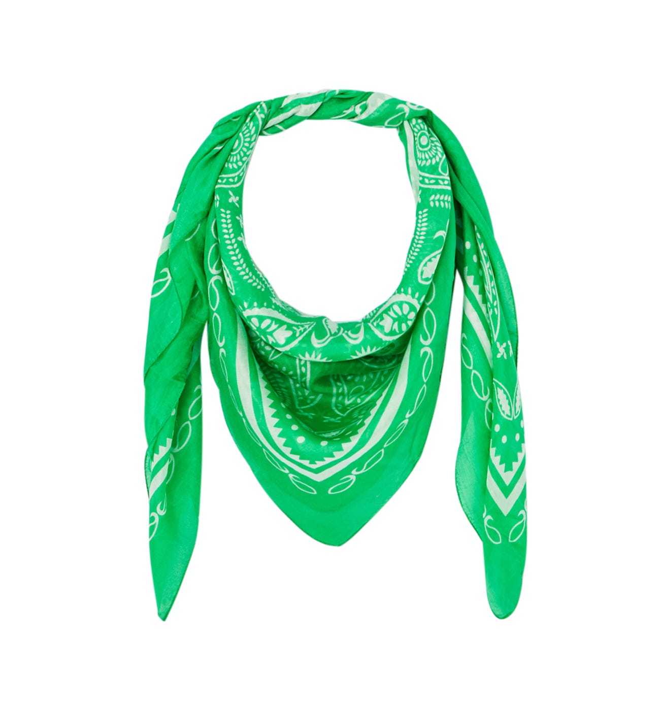 Fular bandana de seda