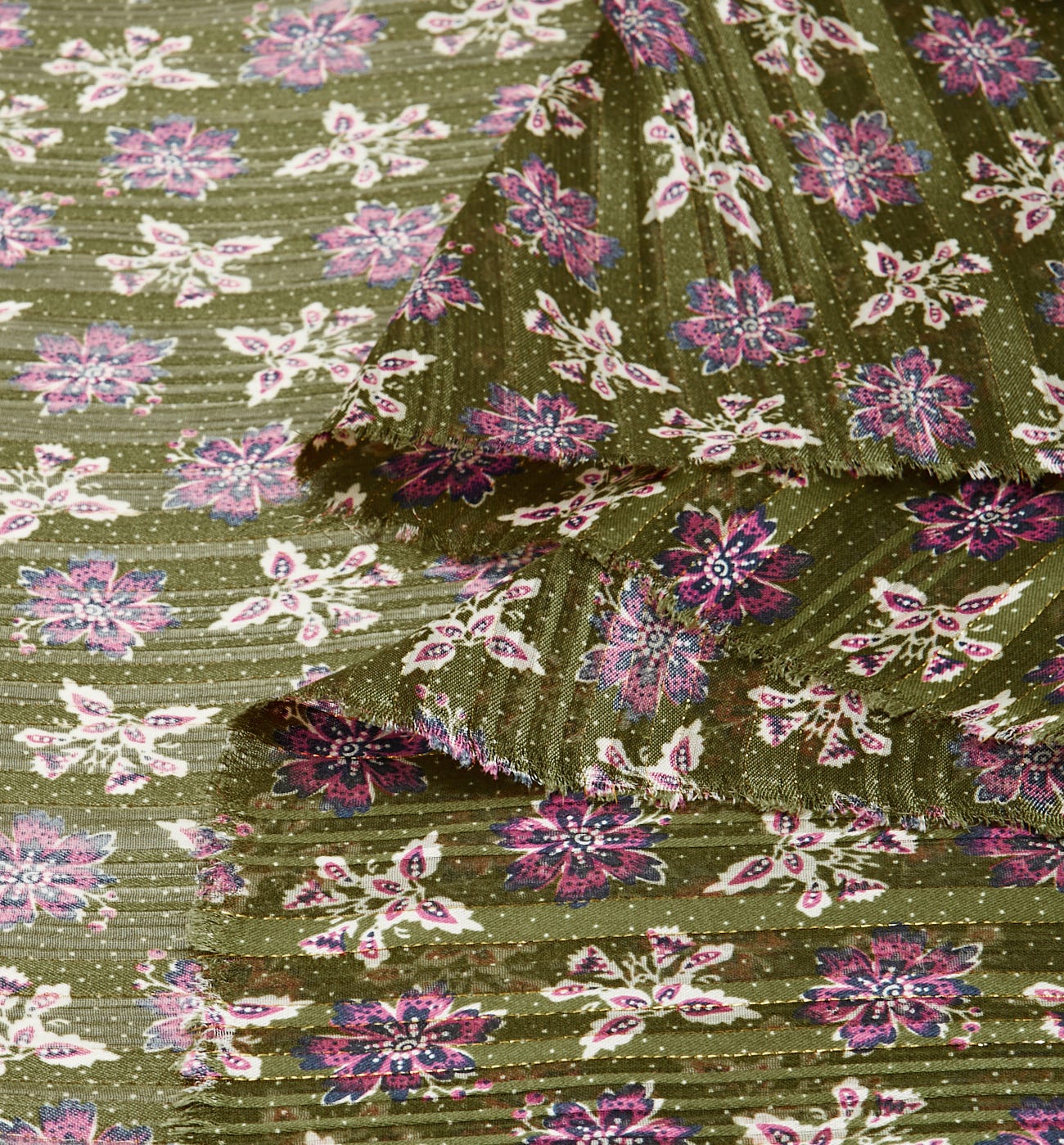 Coupon de tissu polyester