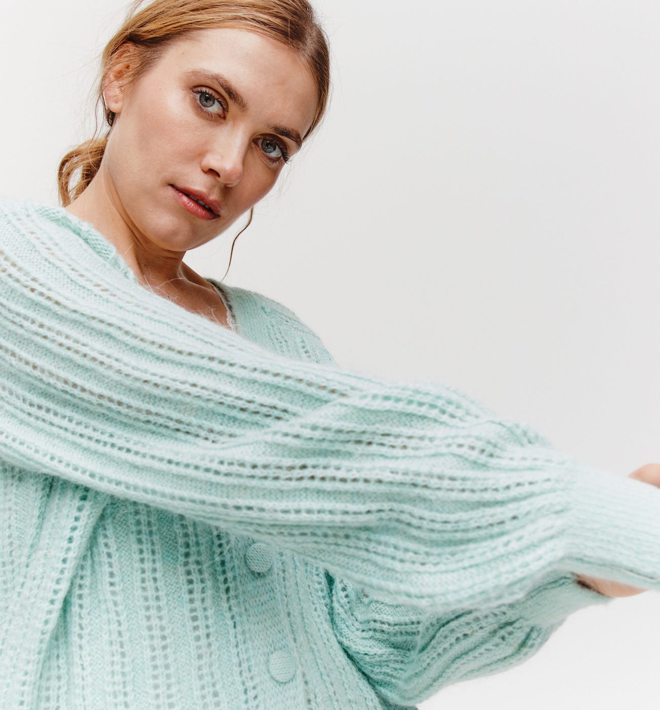 Cardigan a trafori