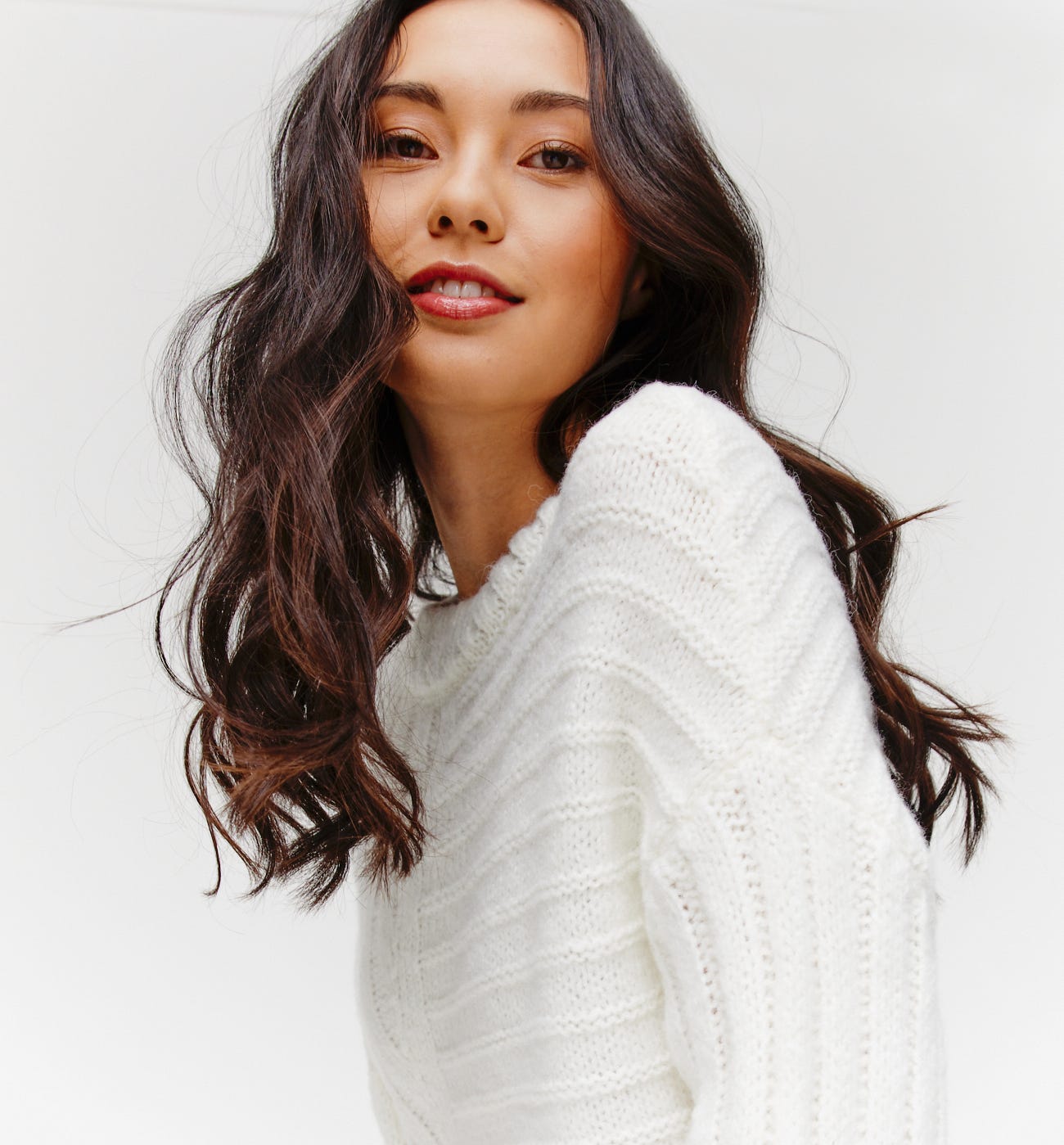 Fancy ribbed jumper