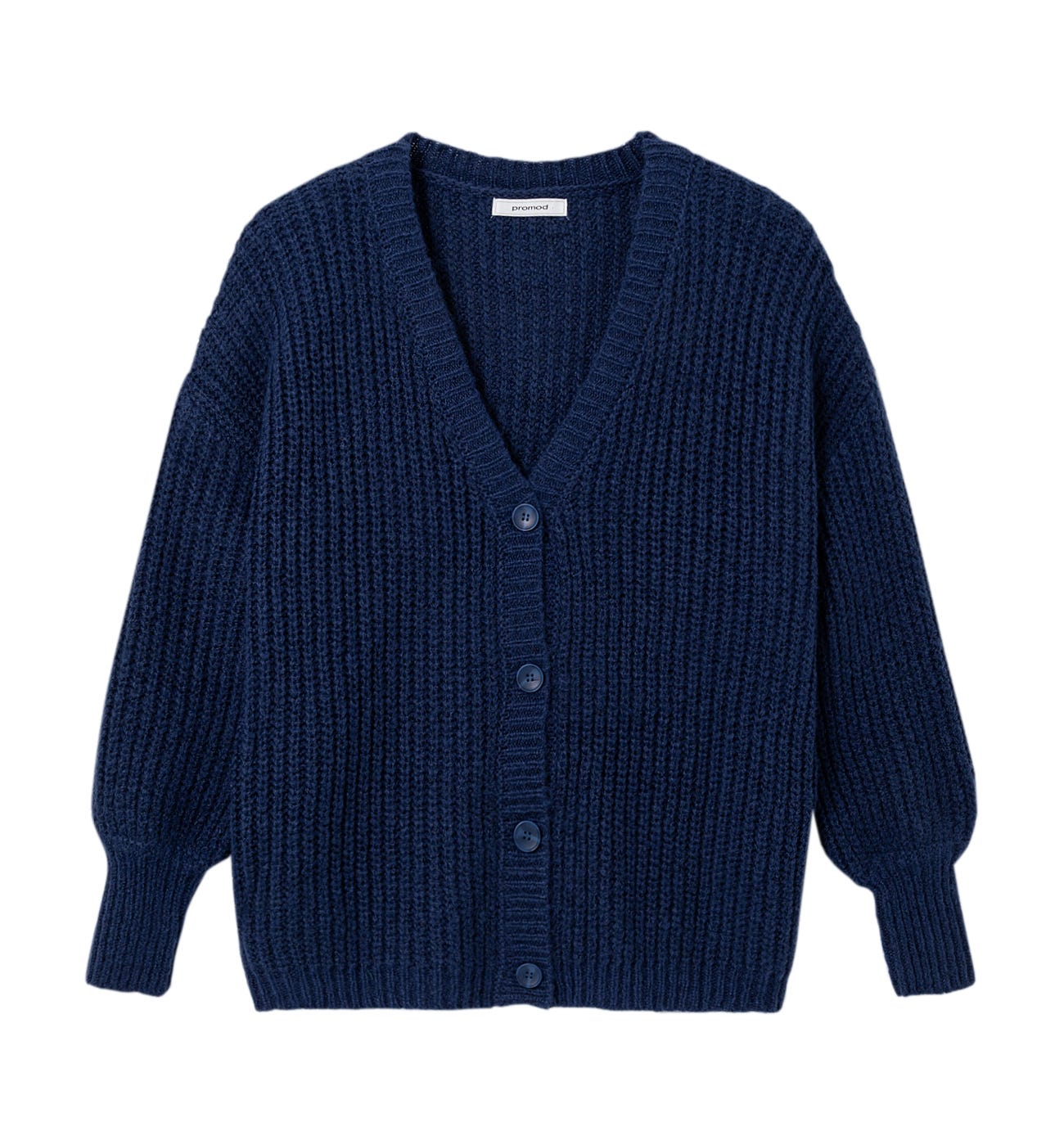 Rippenstrick-Cardigan