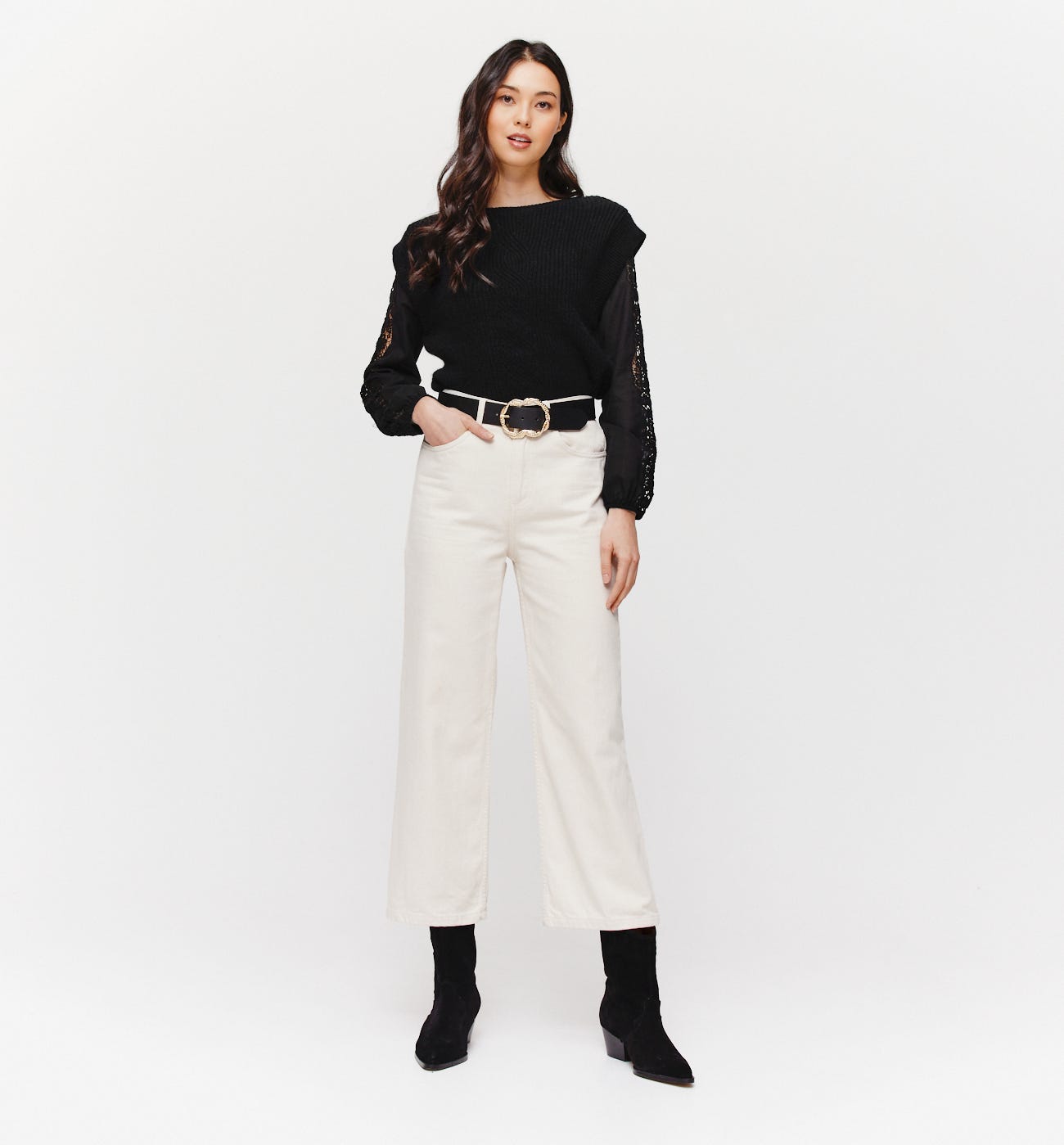 Pullover im Lagenlook
