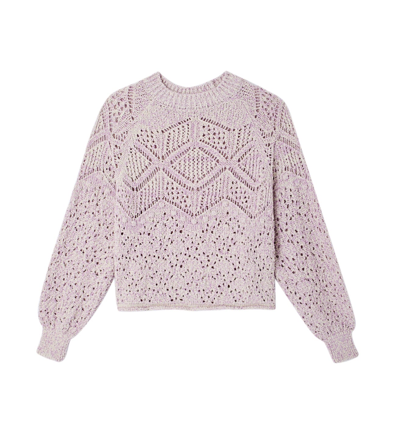 Fancy openwork jumper