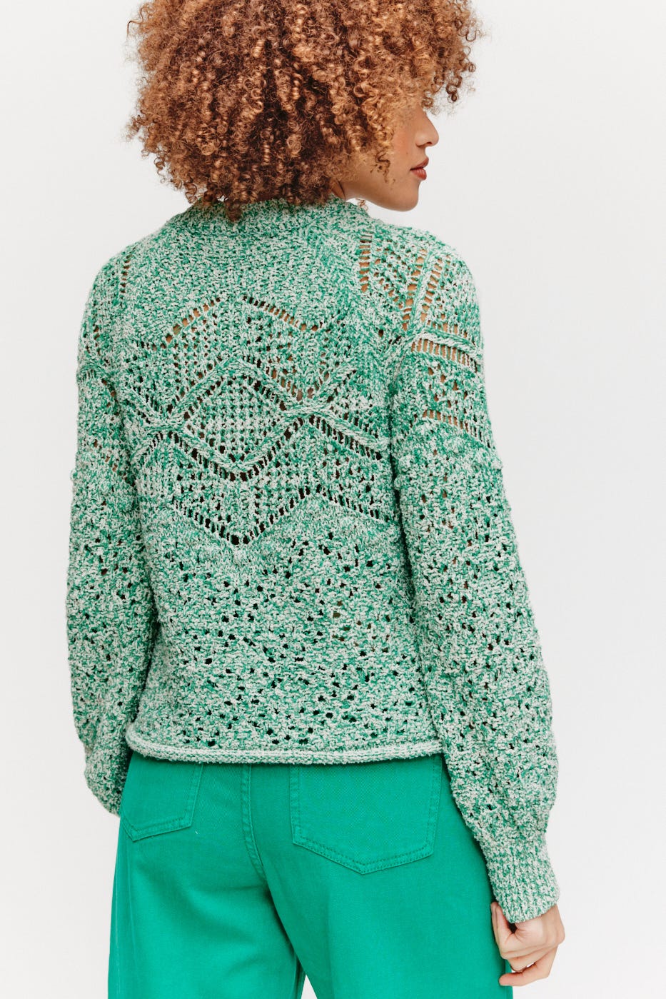 Jersey calado fantasía
