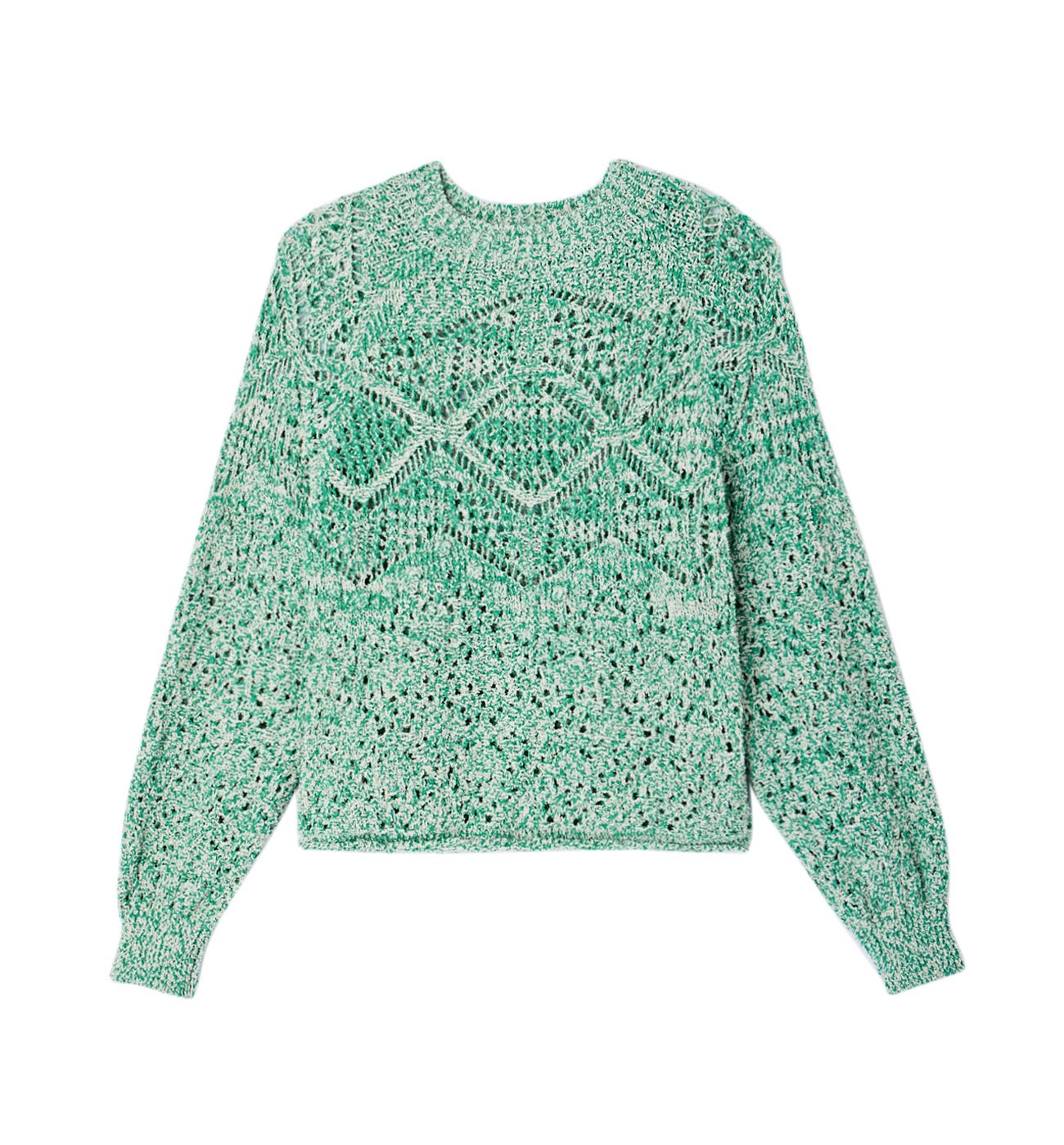 Fancy openwork jumper
