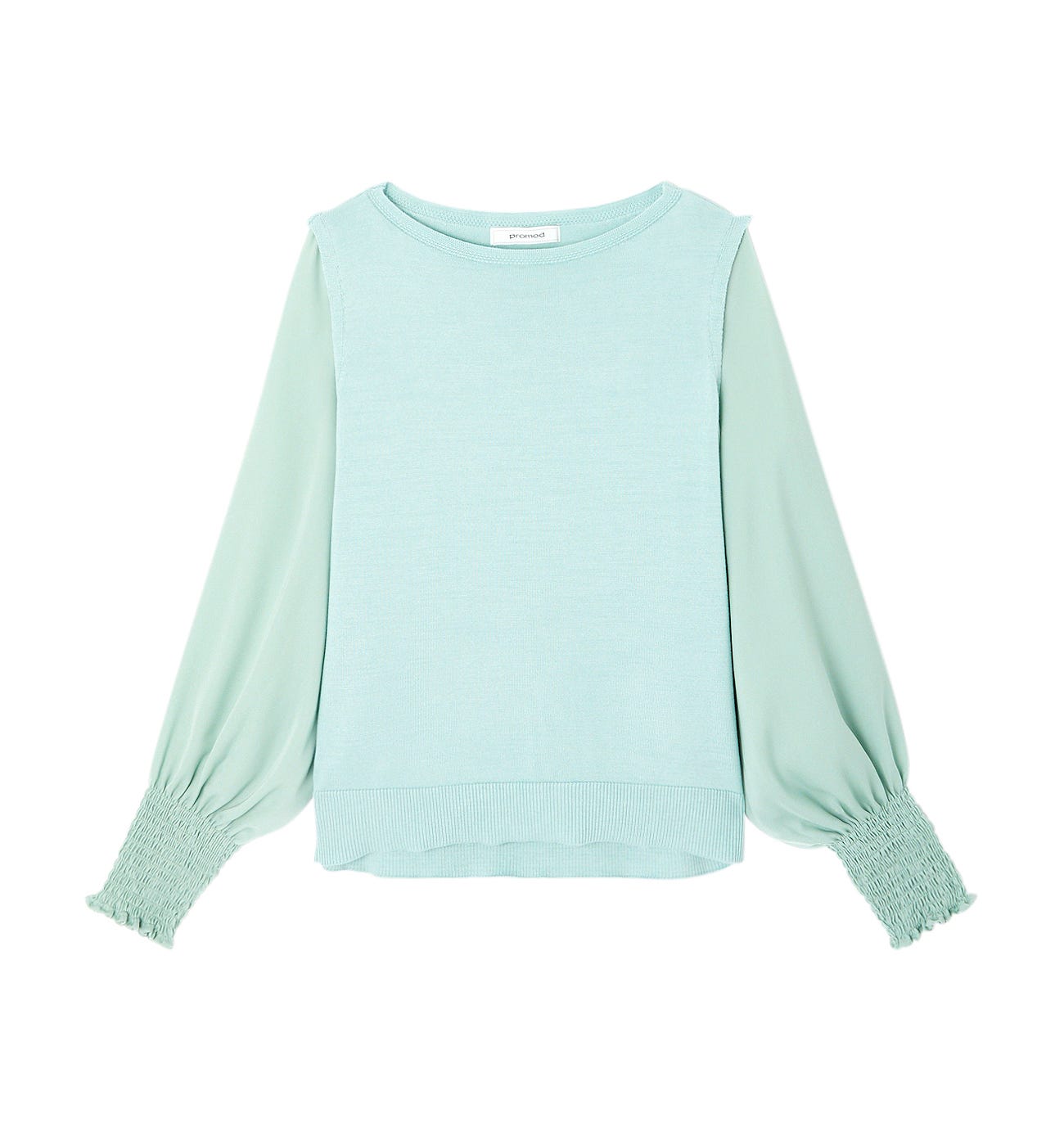 Maglia effetto layering