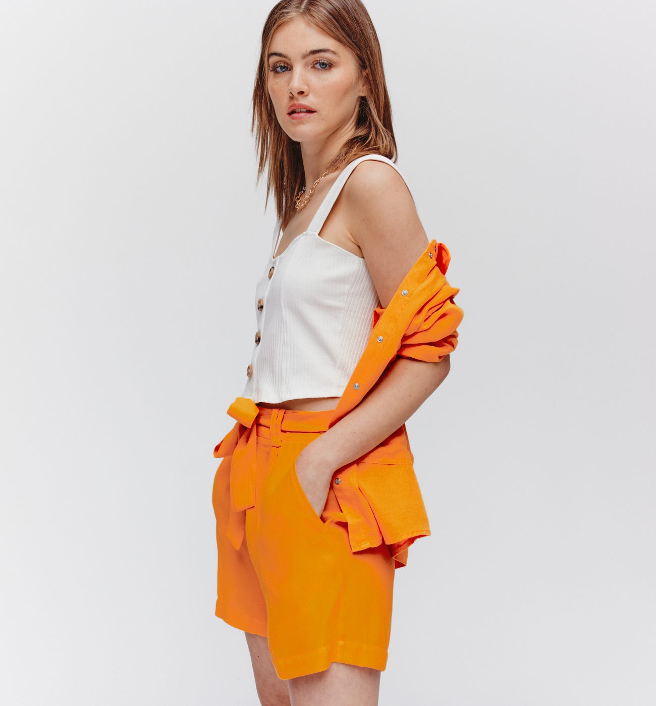 High Waist-Shorts