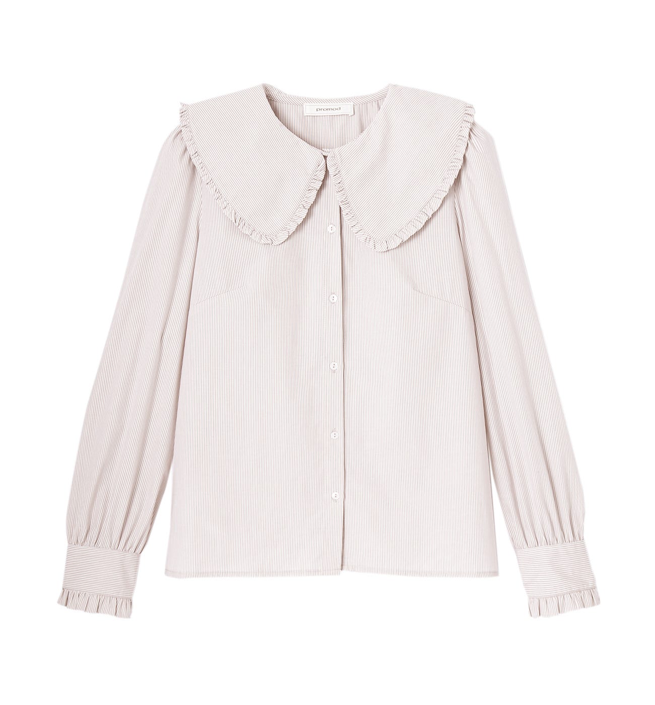 Camicia maxi colletto Claudine