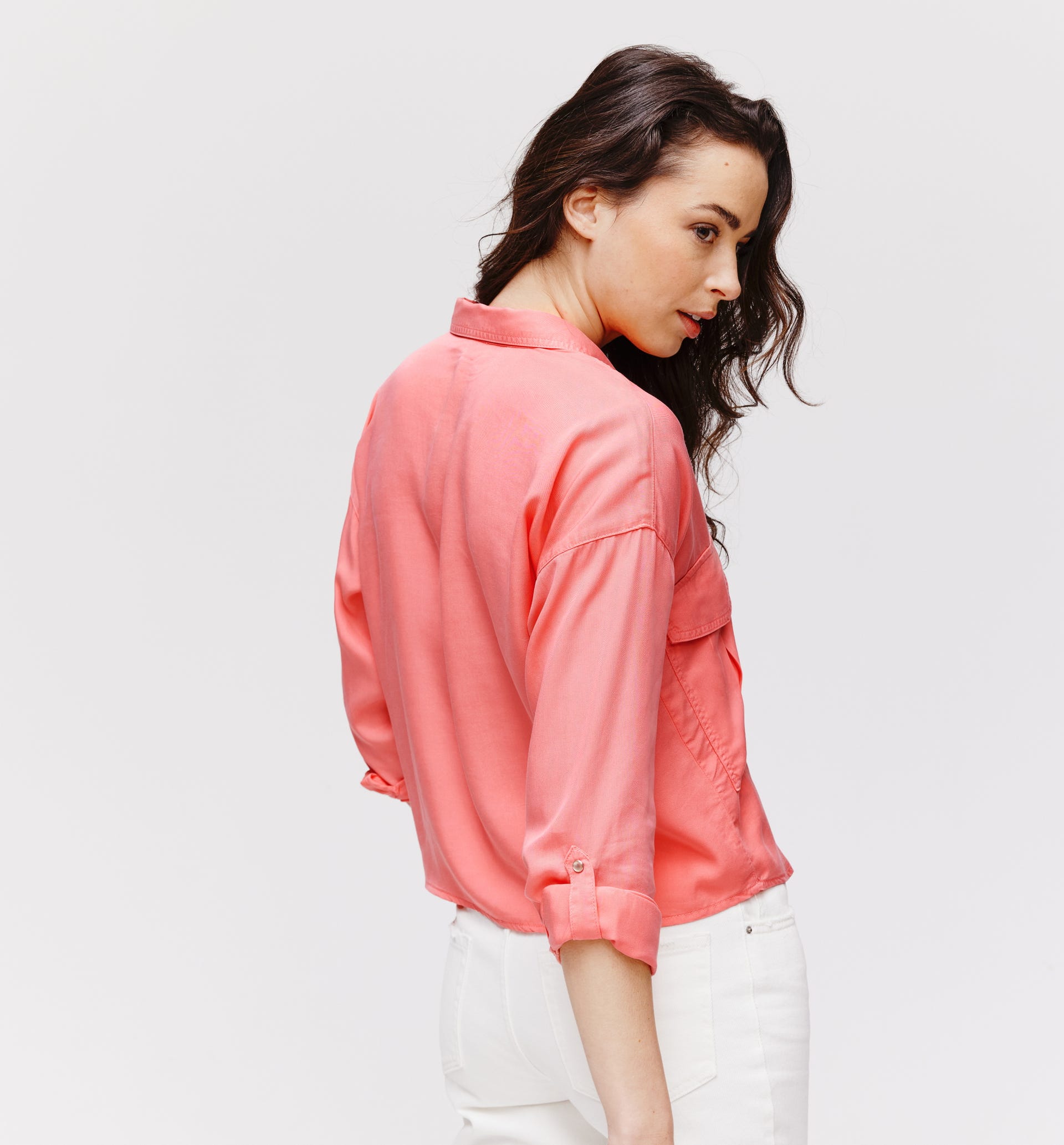 Bluse aus Lyocell