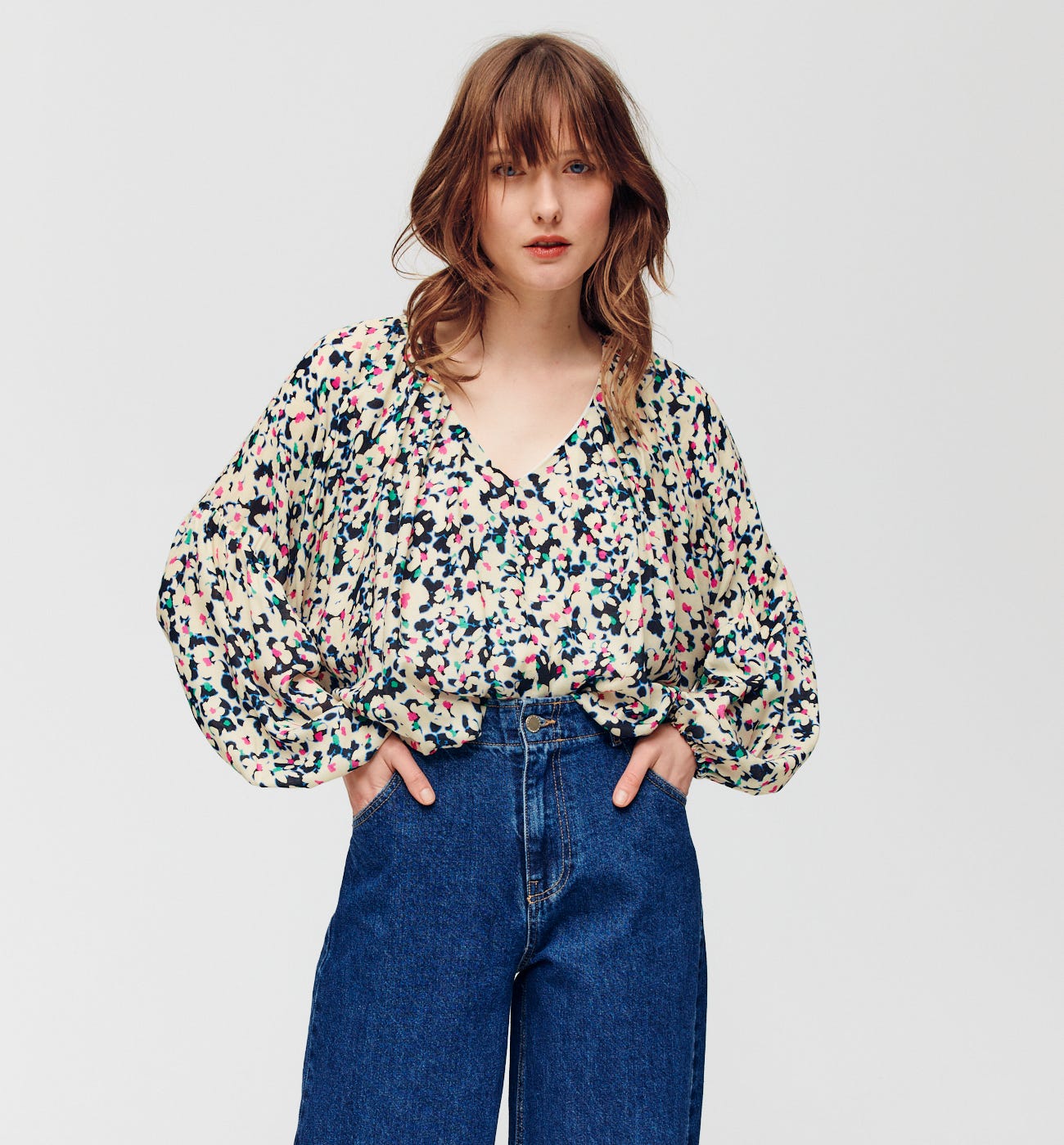 Kurze Bluse