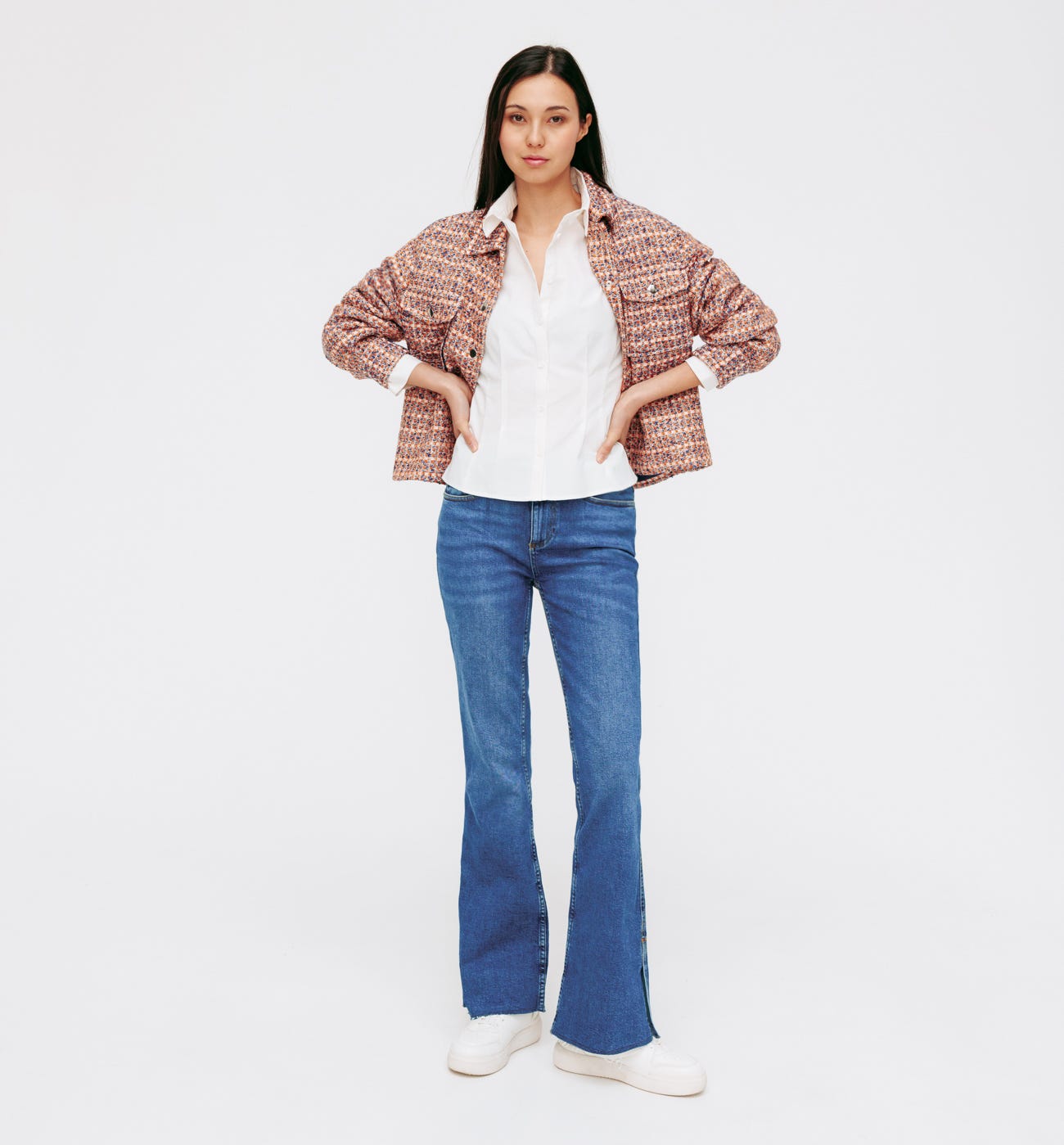 Taillierte Bluse