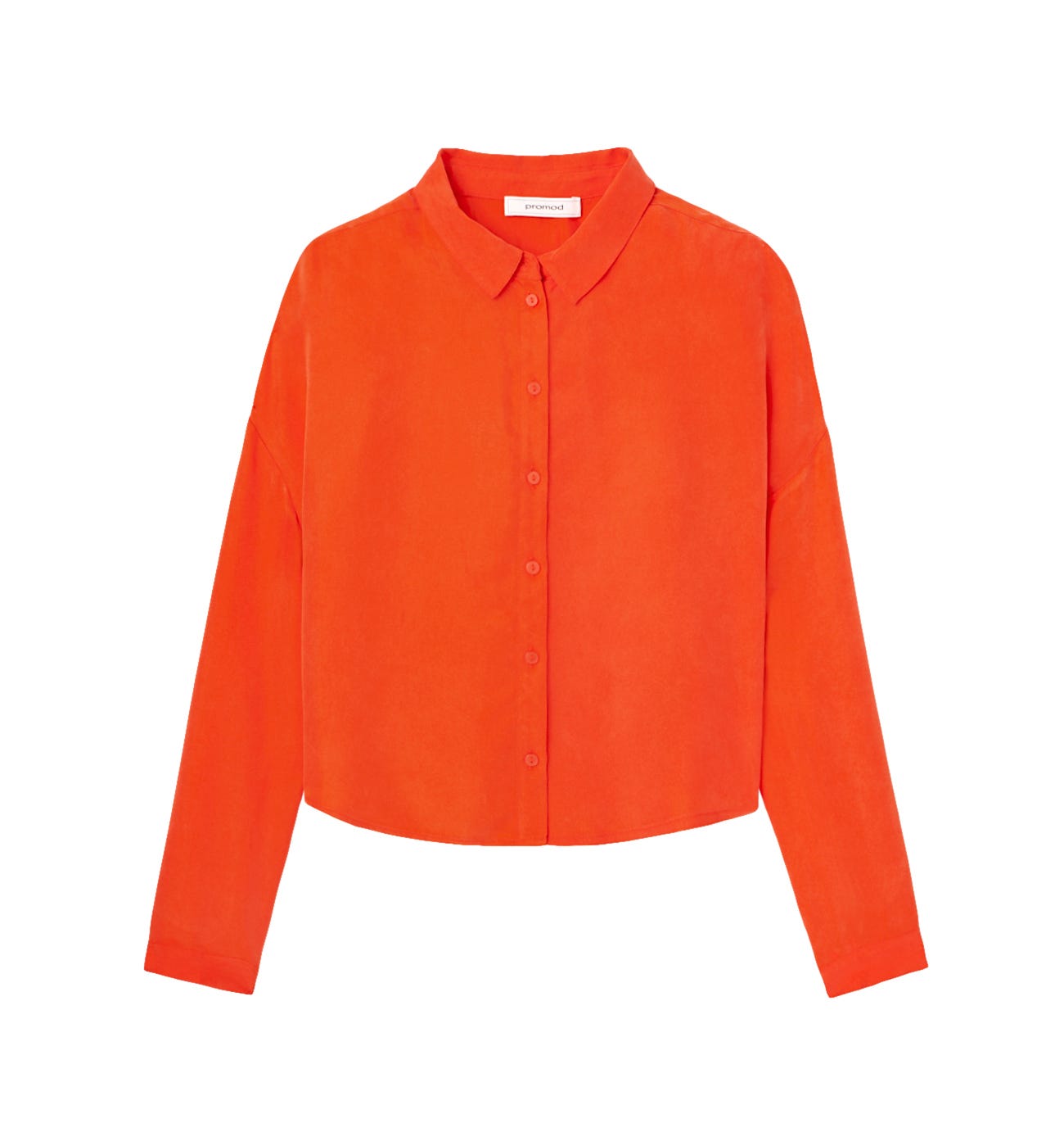 Short plain shirt