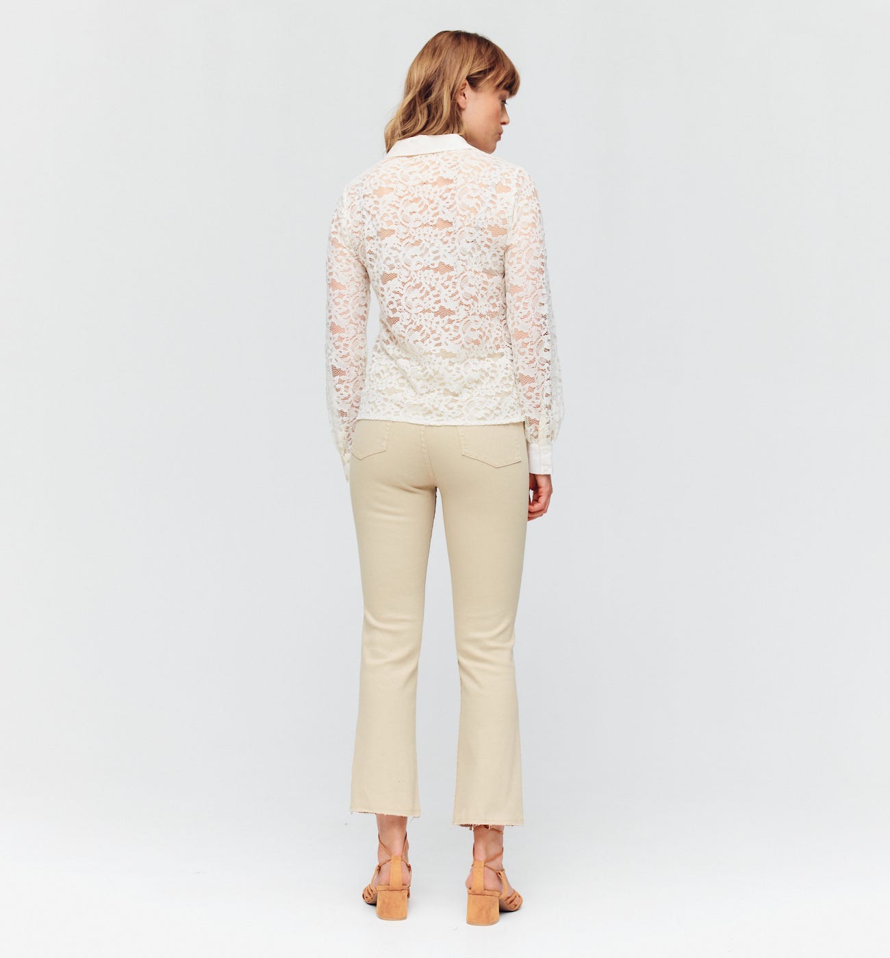 Camicia in pìzzo