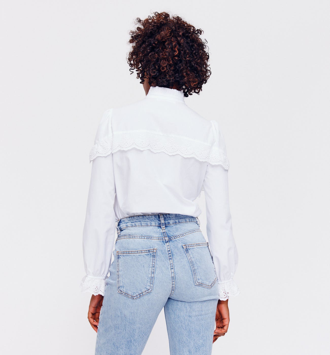 Chemise à volants Femme