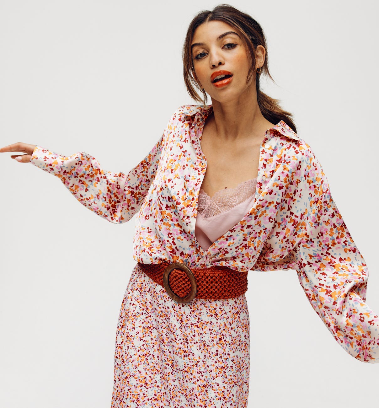 Silky shirt
