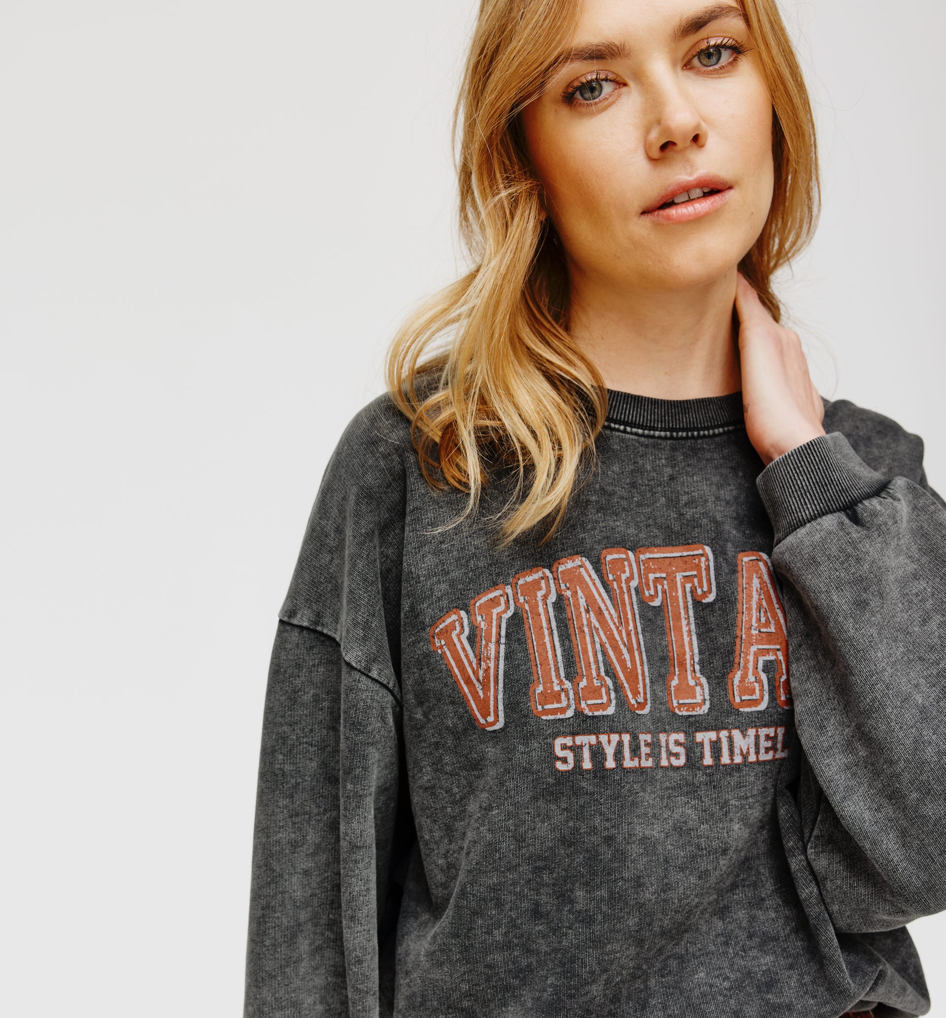 Faded sweatshirt