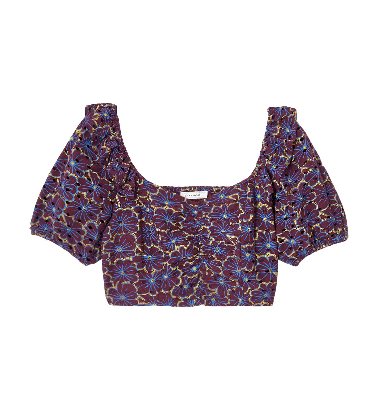 Puff-sleeved top