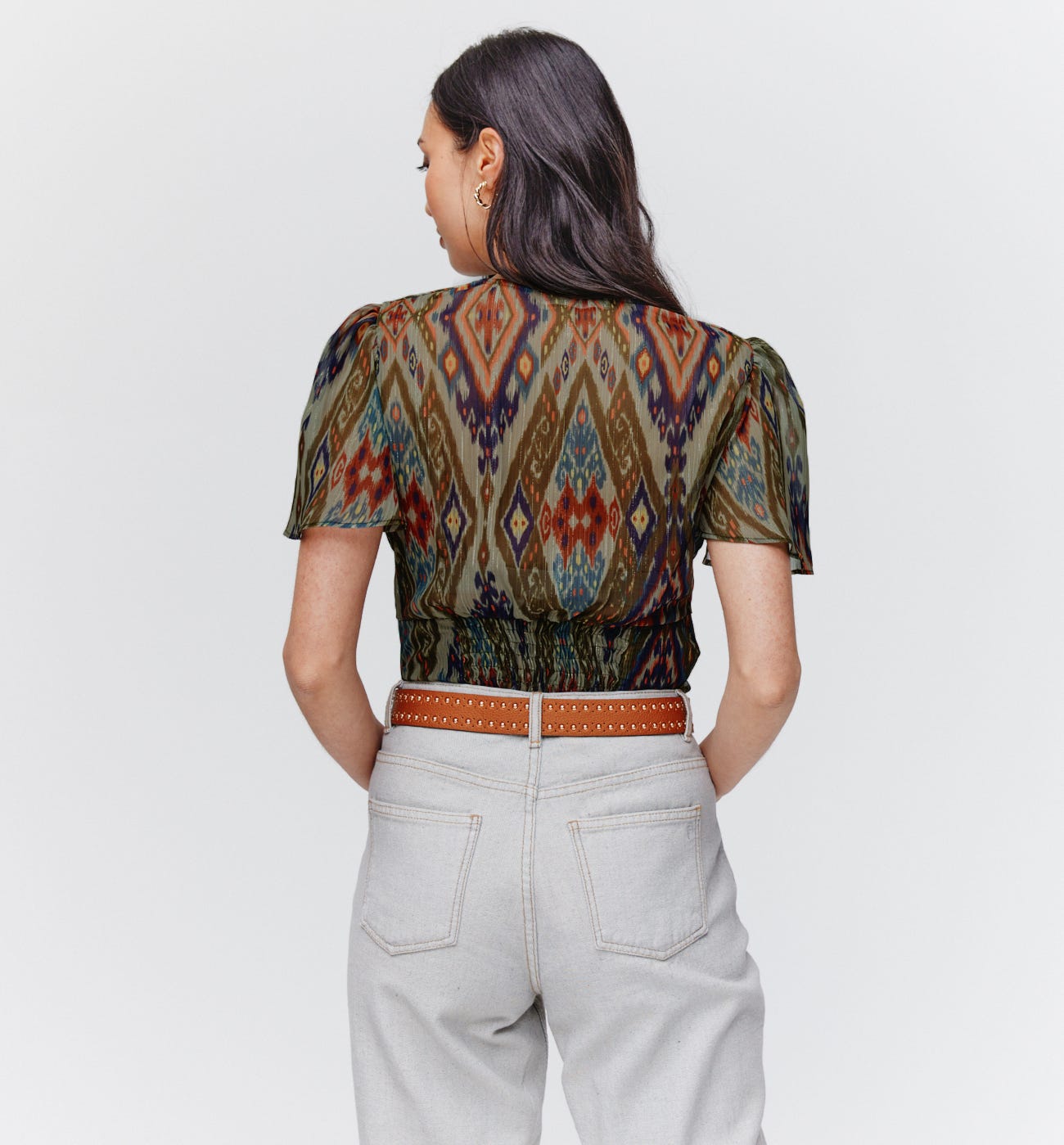 Bedruckte Bluse