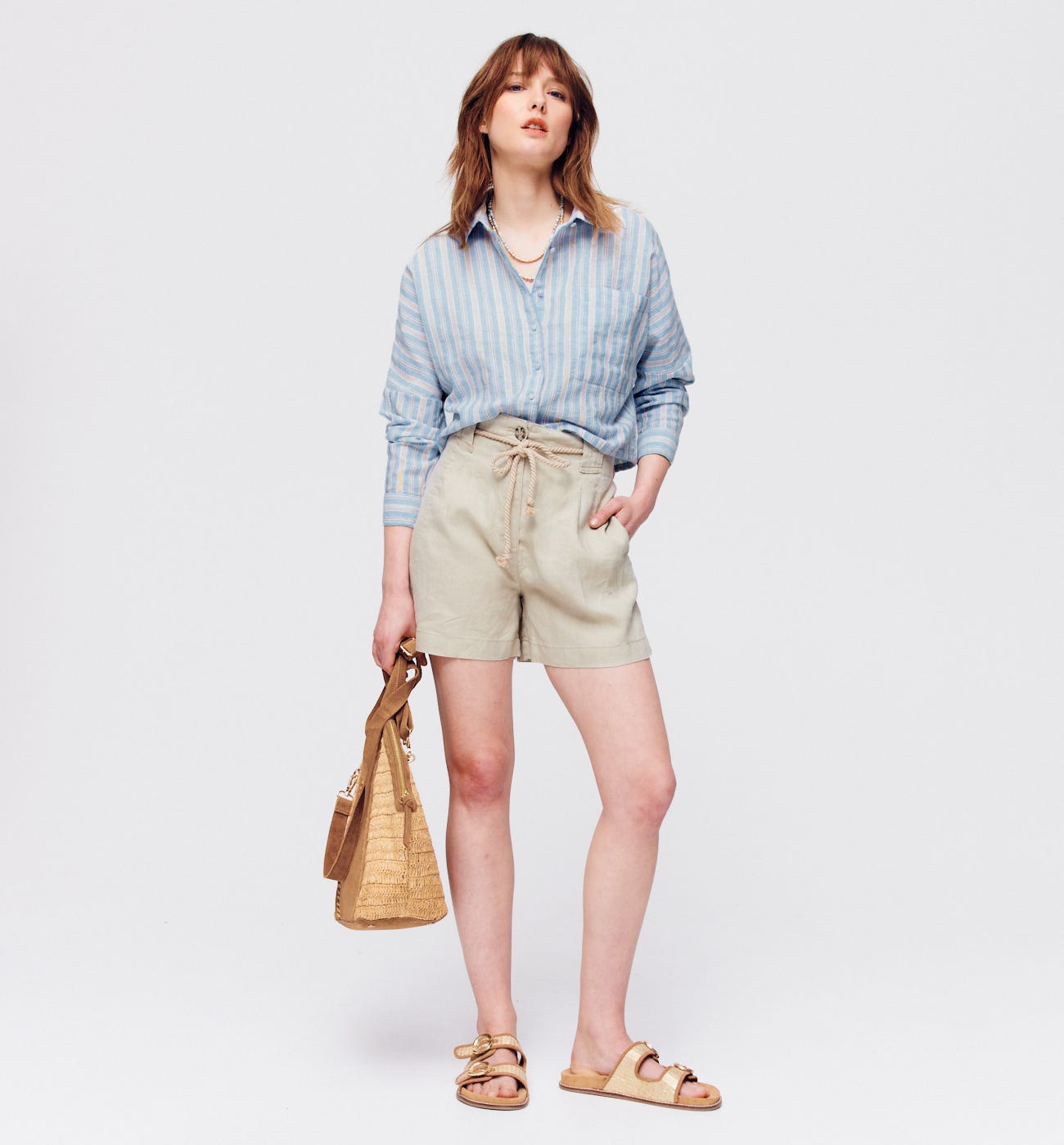 Camisa cropped