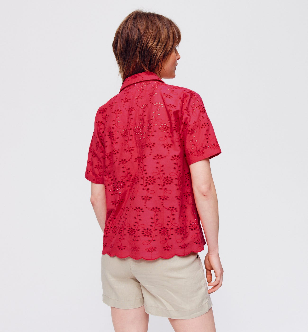 Broderie anglaise shirt
