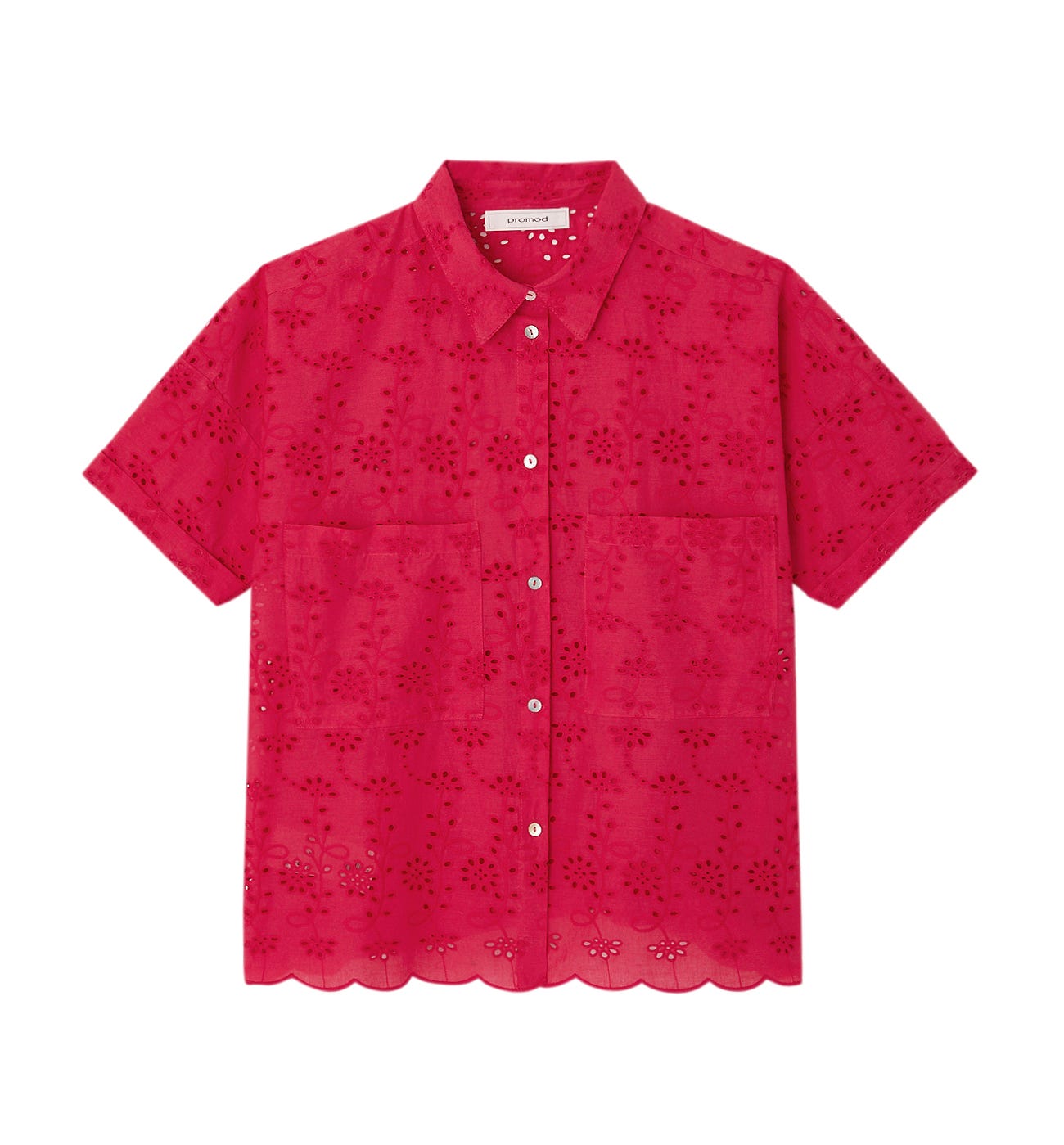 Broderie anglaise shirt