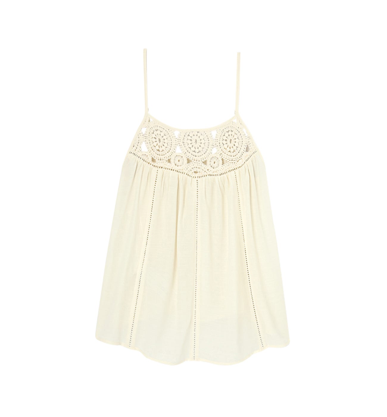 Top lingerie dettaglio crochet