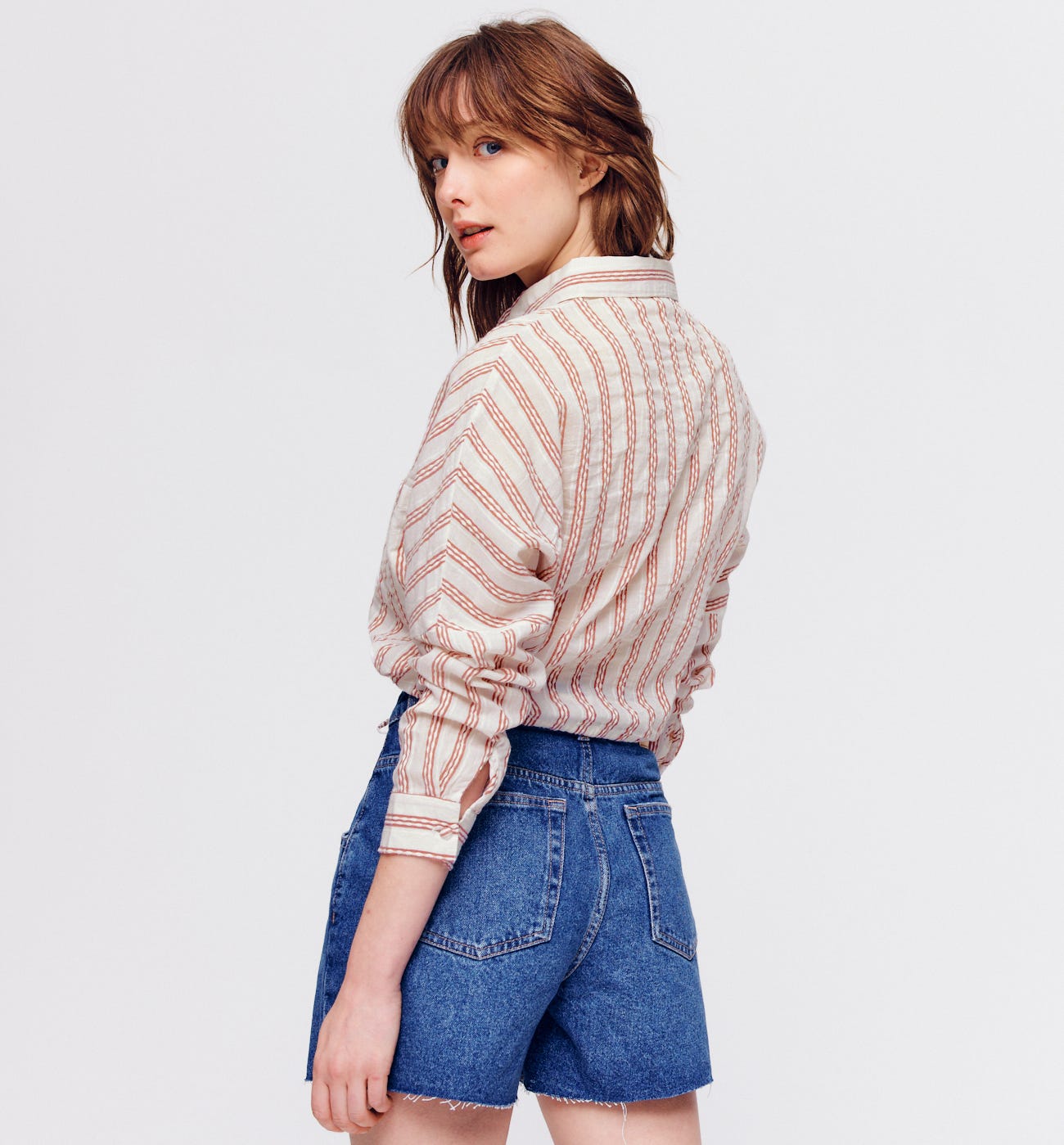 Cropped shirt