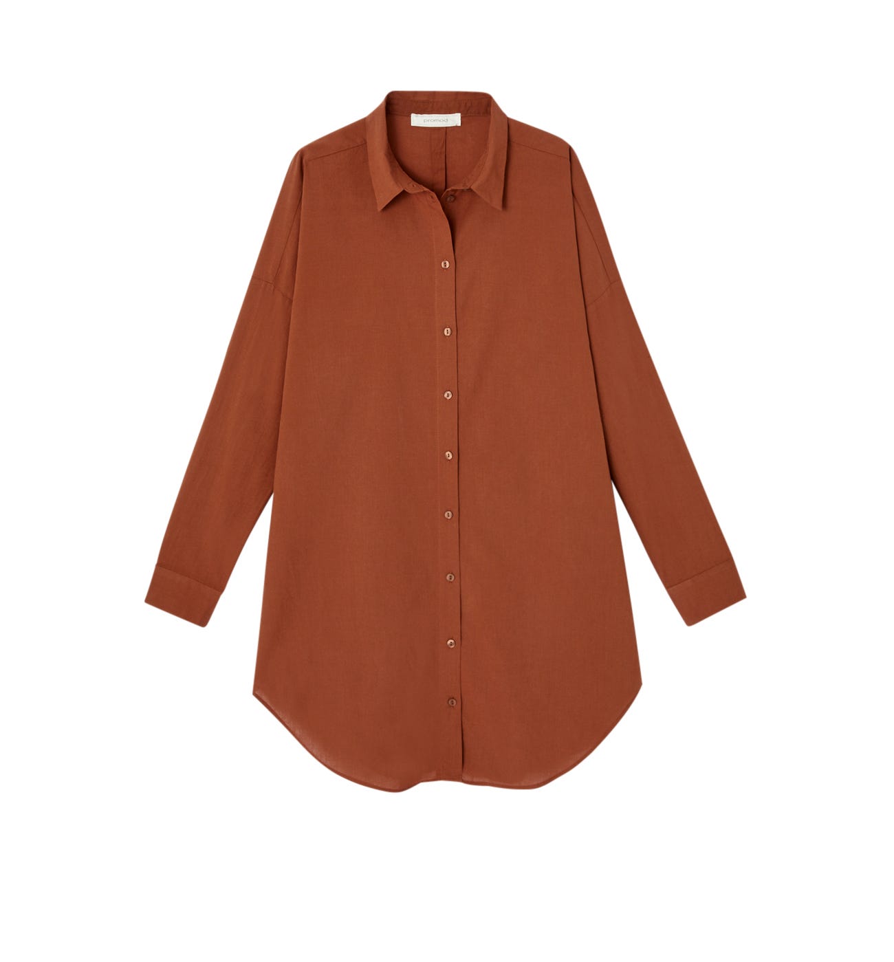 Oversized cotton shirt