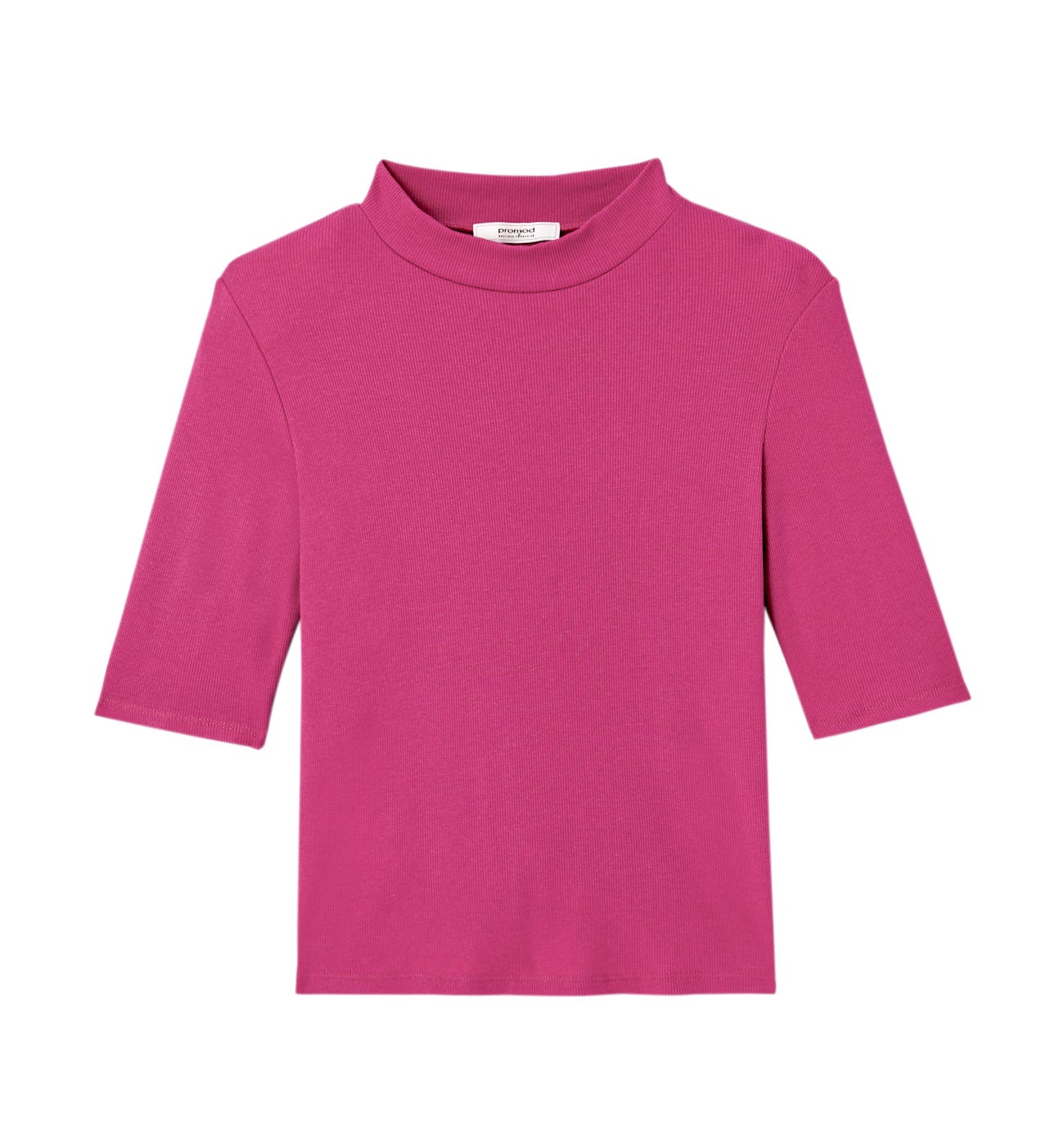 Camiseta cuello chimenea