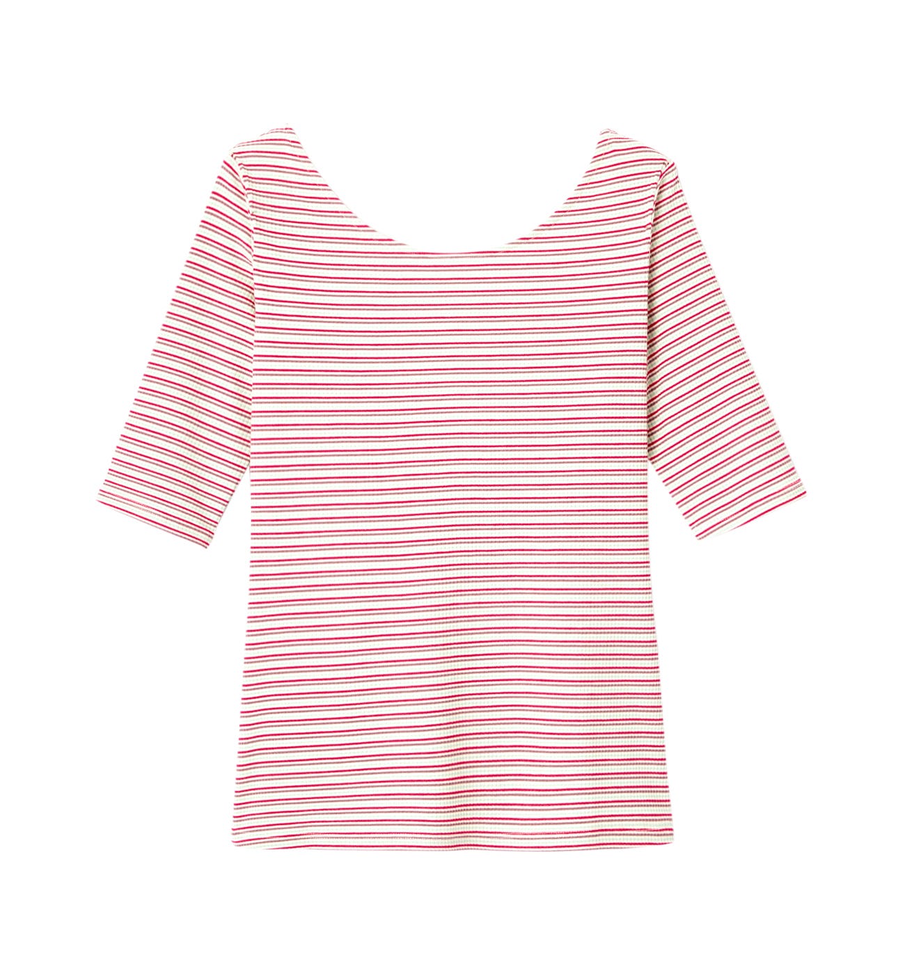 T-shirt scollo retro