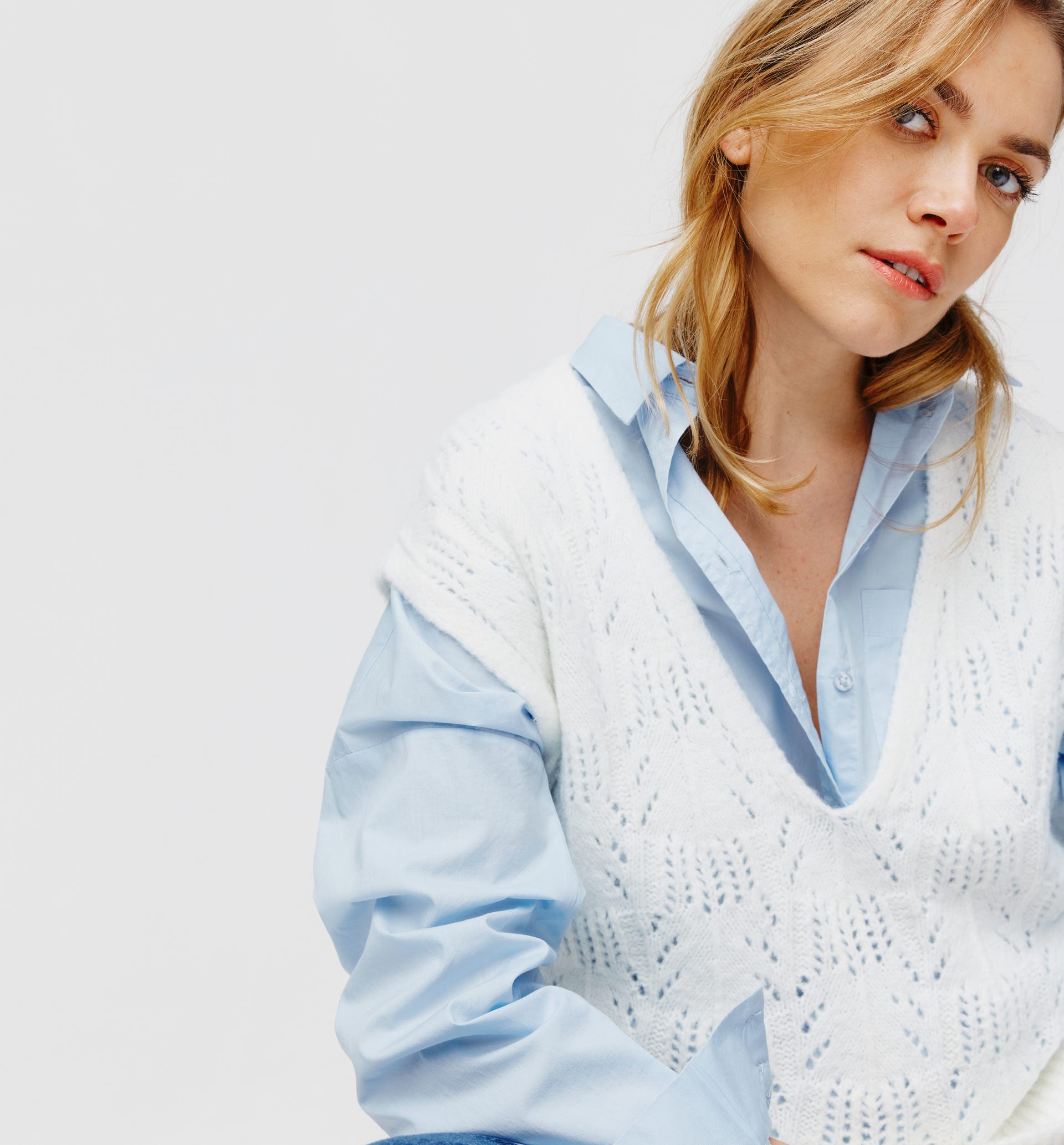 Gilet extra lungo