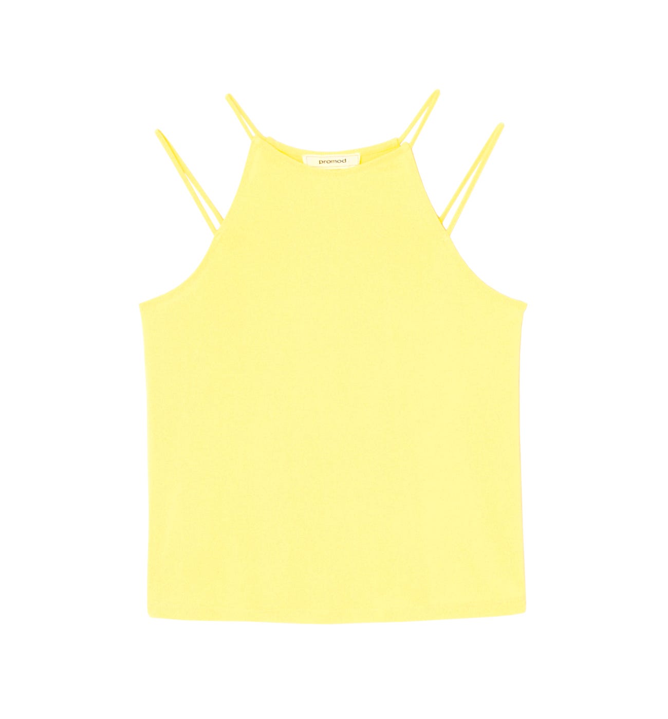 Feature neckline top