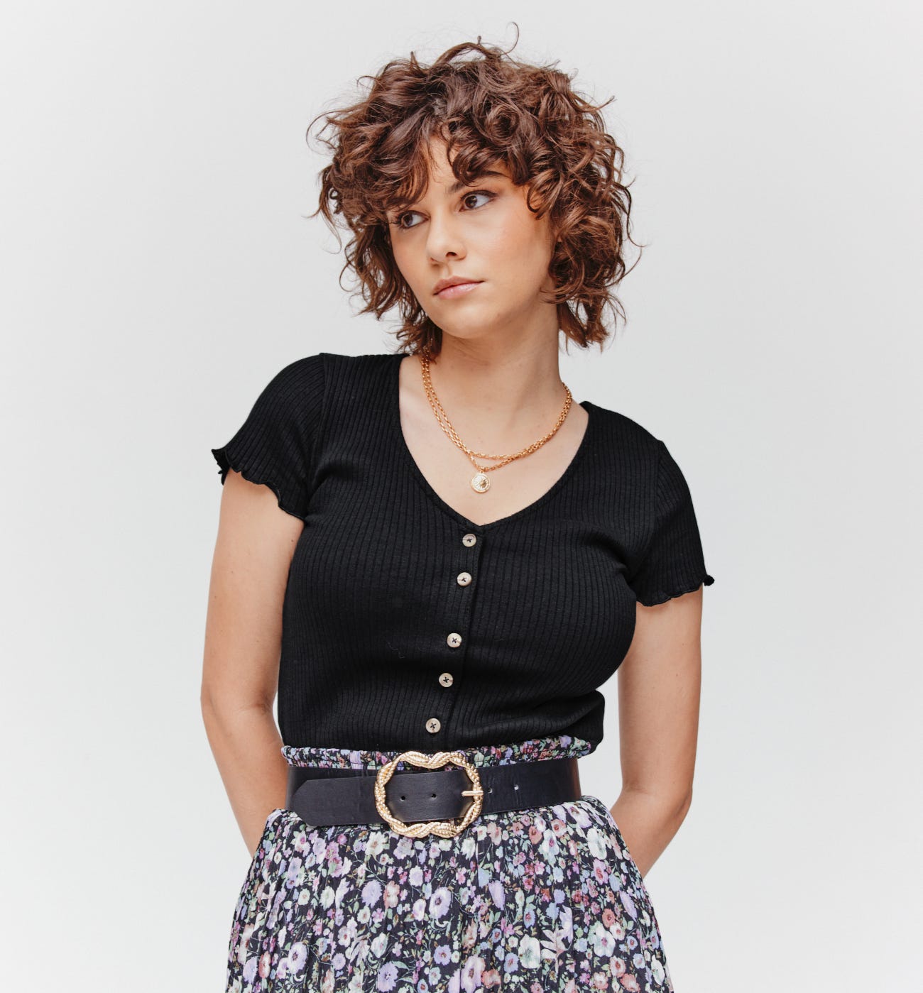 Camiseta canalé