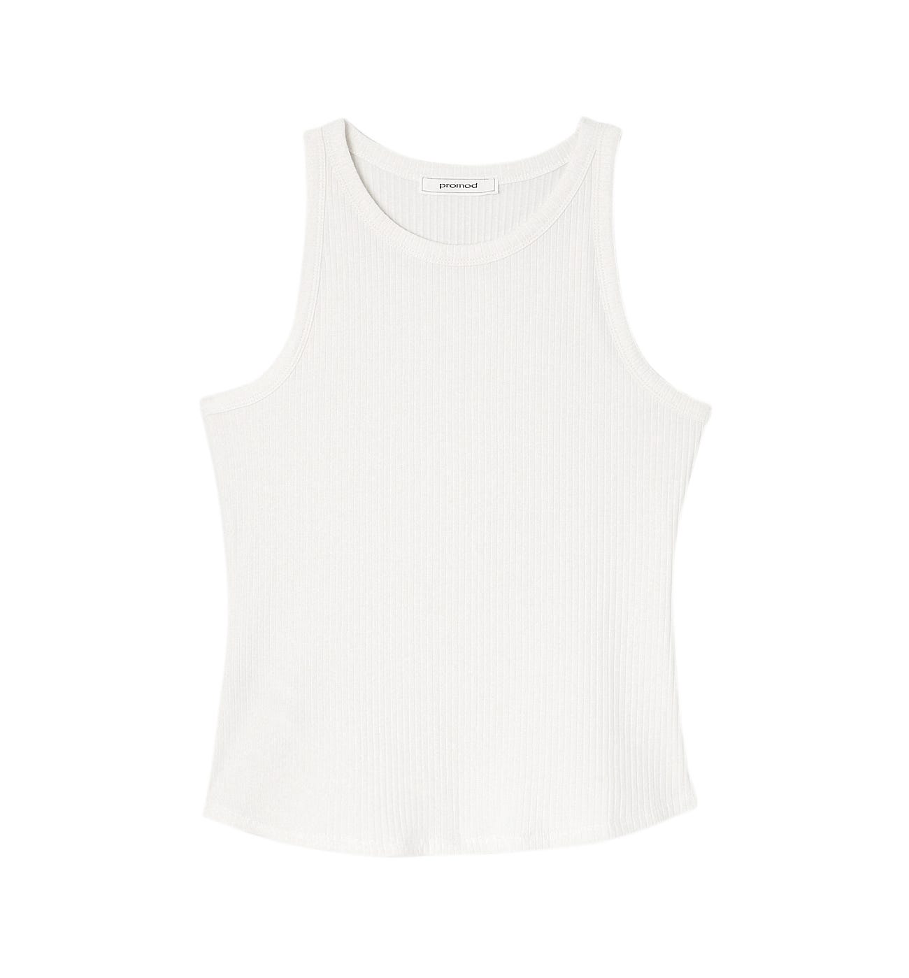 Rib sleeveless top