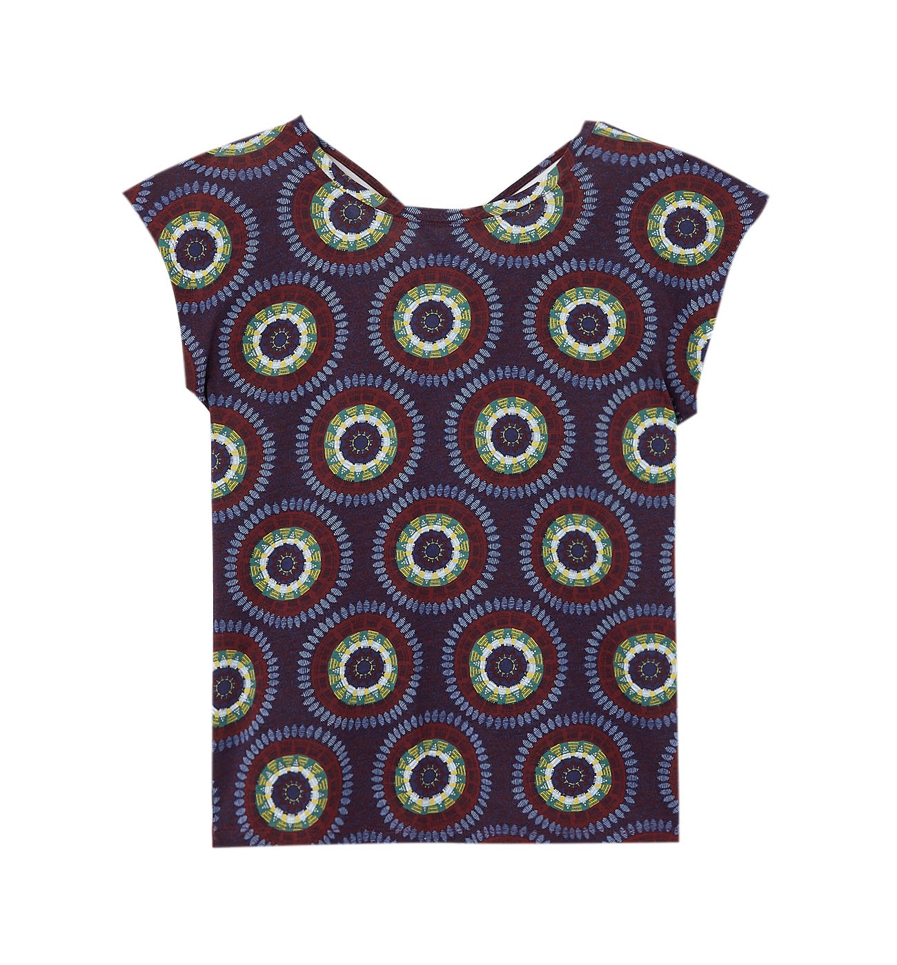 T-Shirt mit Rückendekolleté