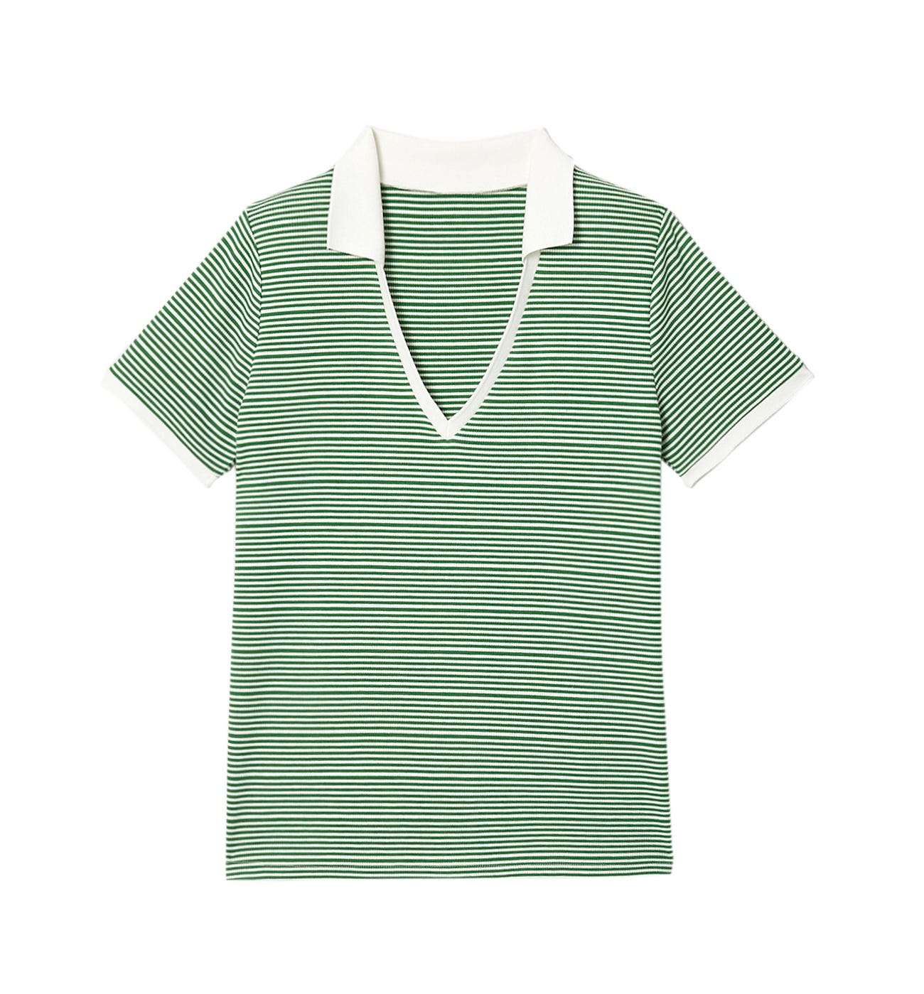 Gestreiftes Polo
