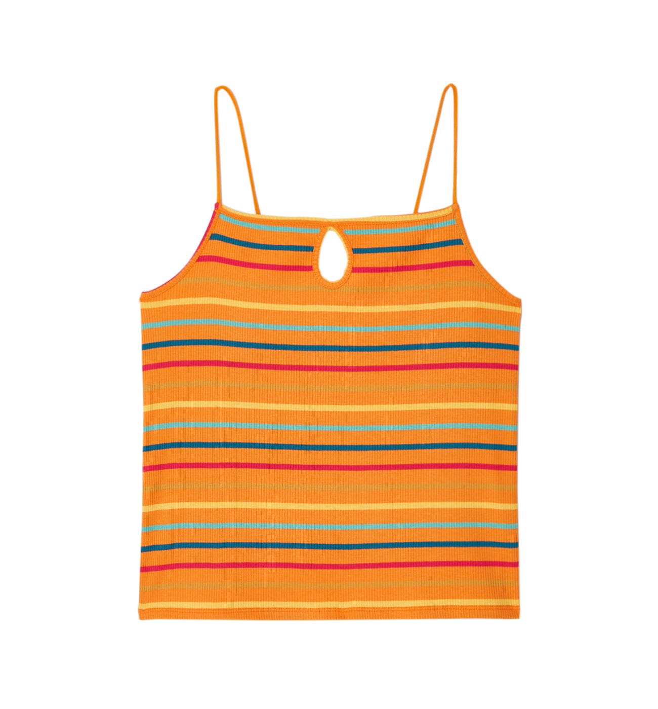 Top rayé en jersey Femme