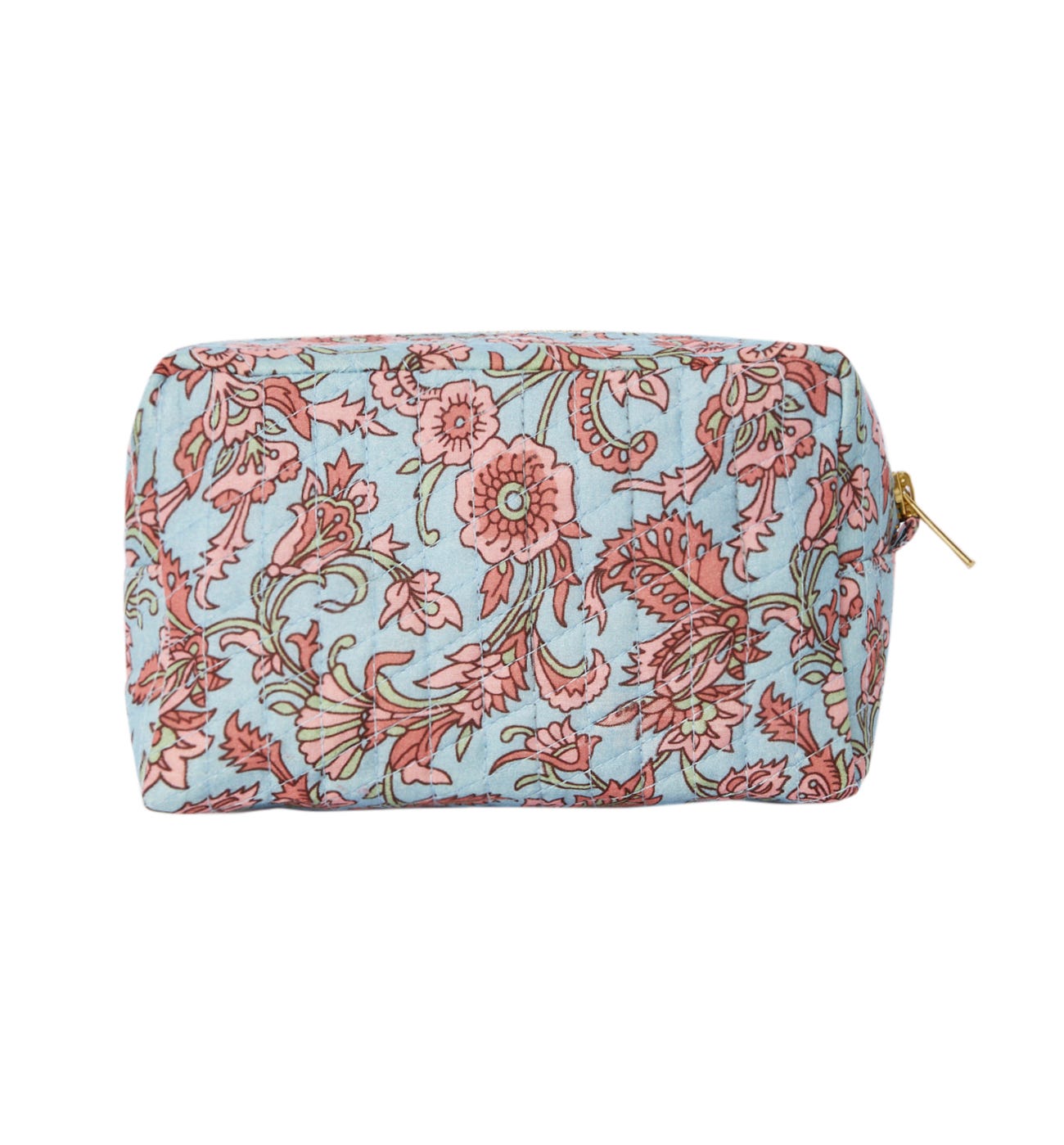 Trousse matelassée imprimée