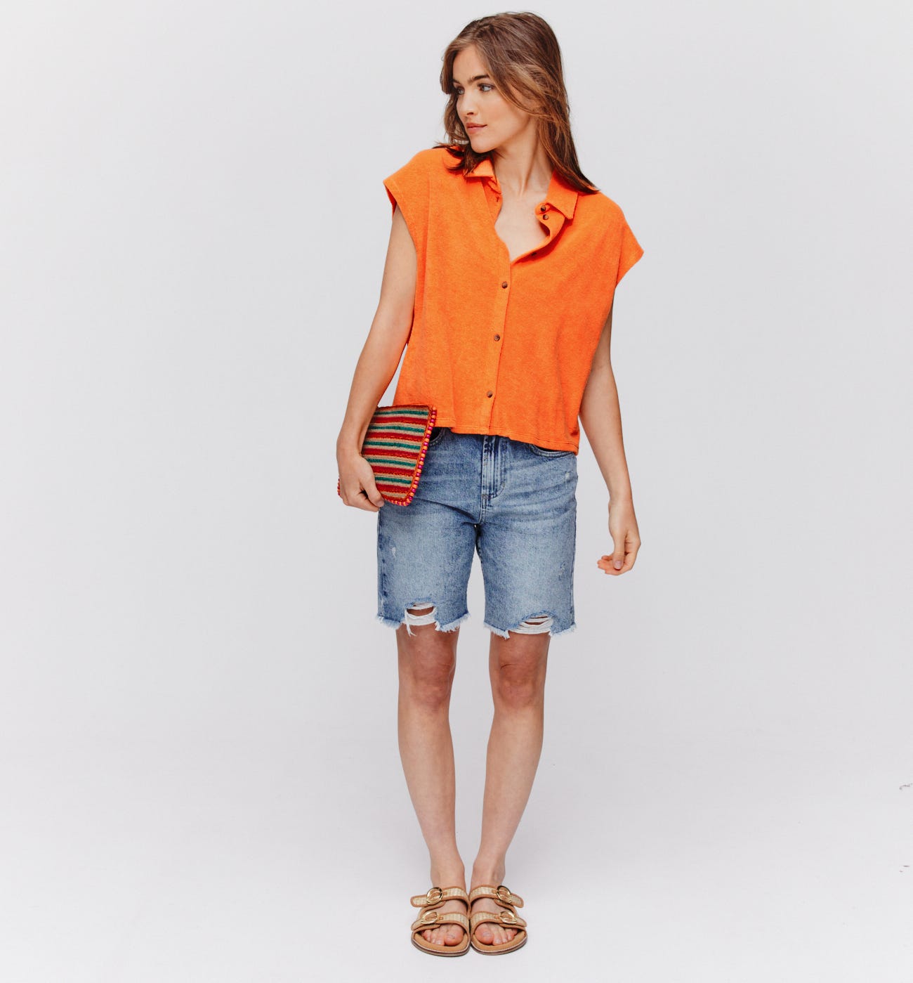 Chemise en éponge Femme
