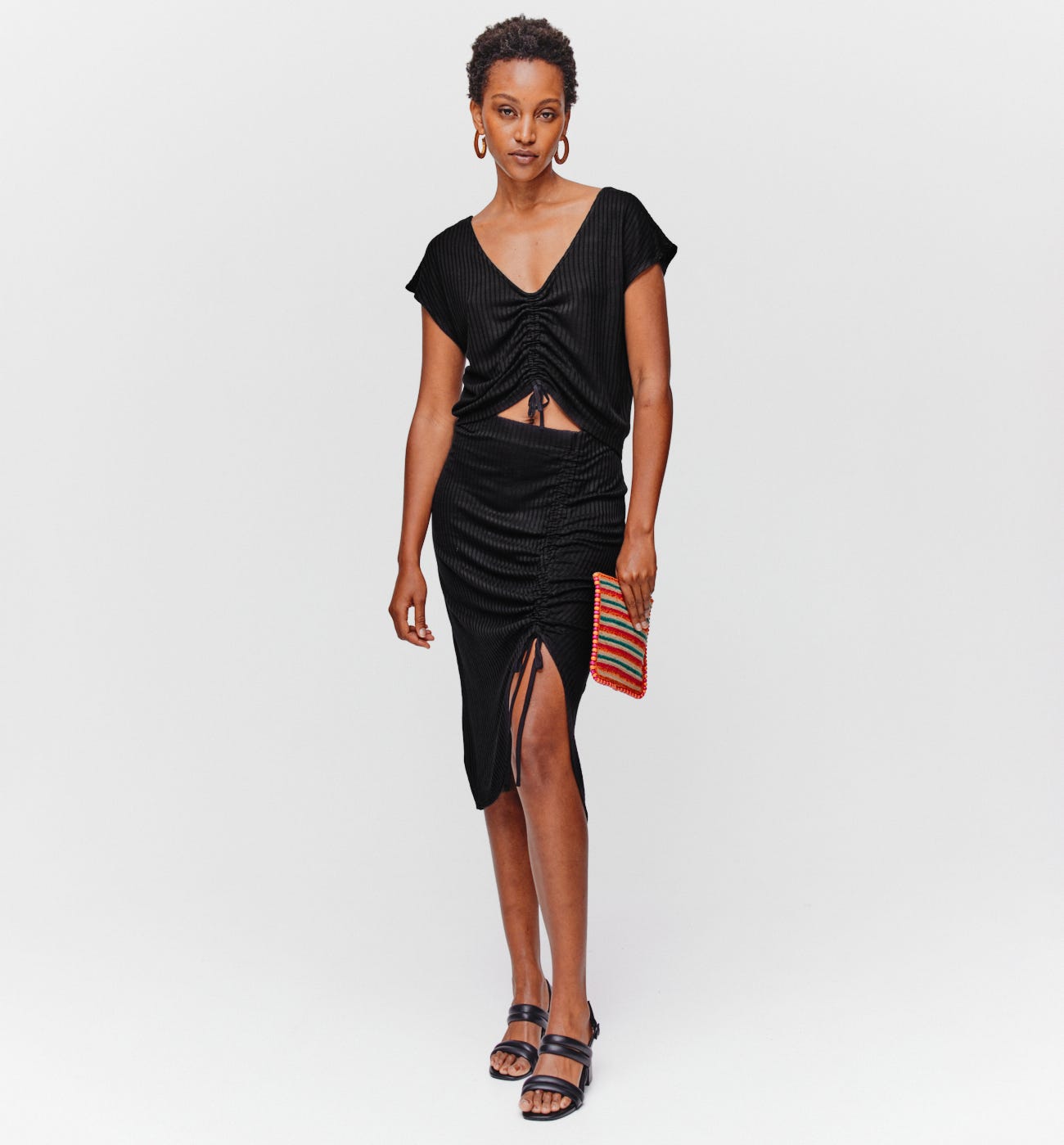 Jersey rib top