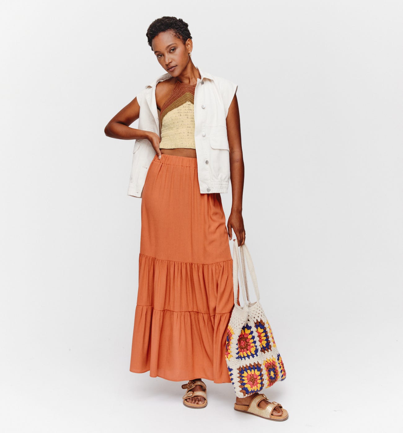 Dos-nu au crochet Femme