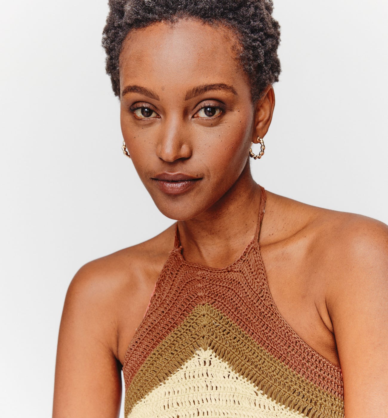 Dos-nu au crochet Femme