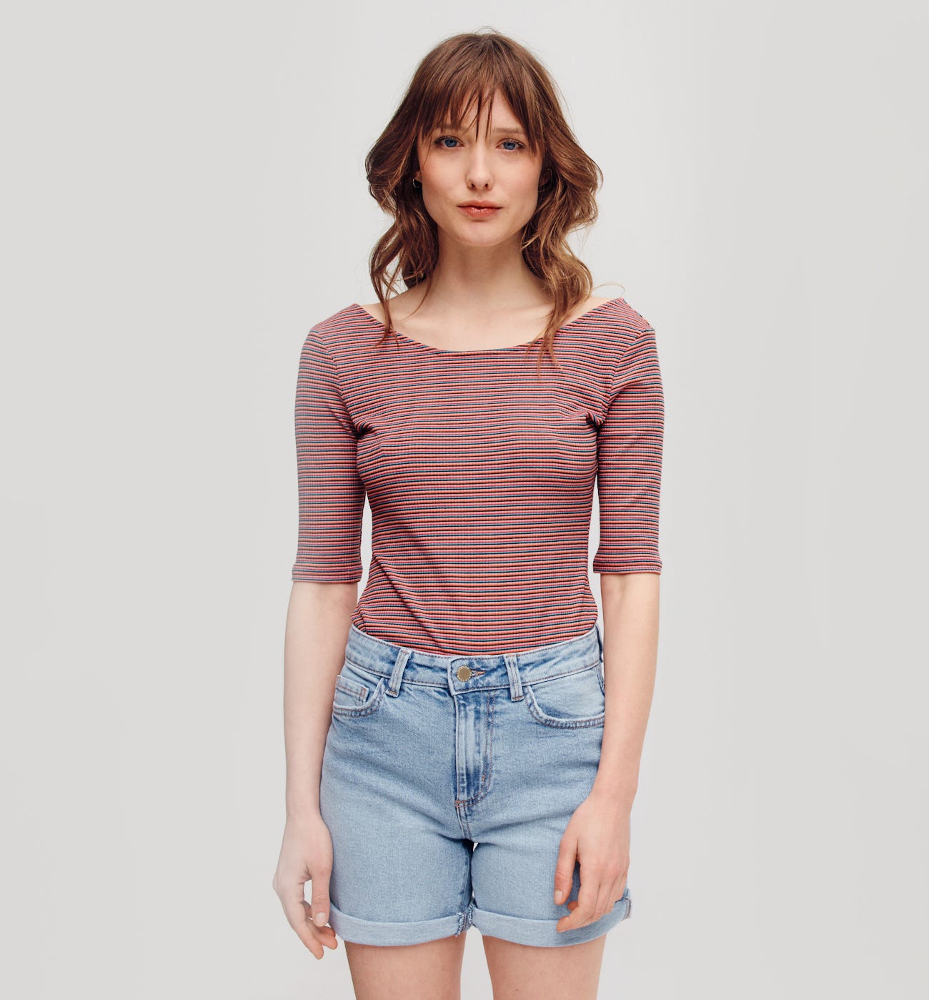T-shirt mit allover-print