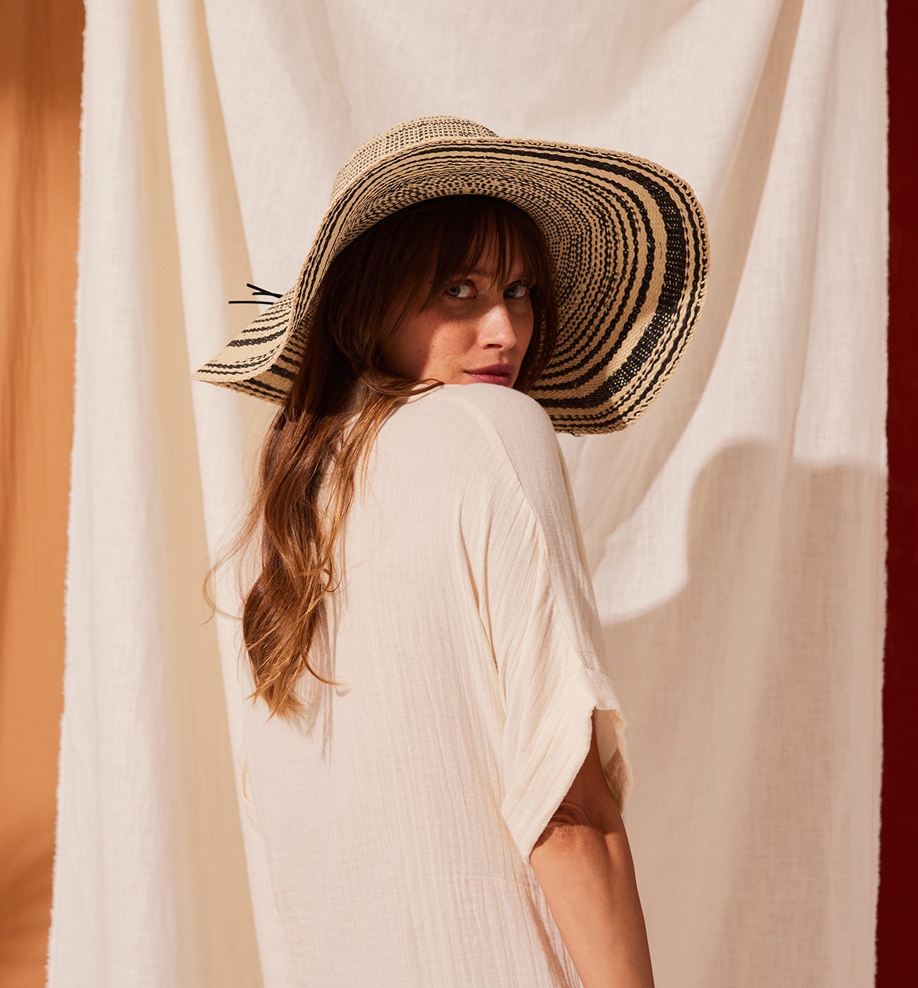 Grand chapeau de soleil Femme