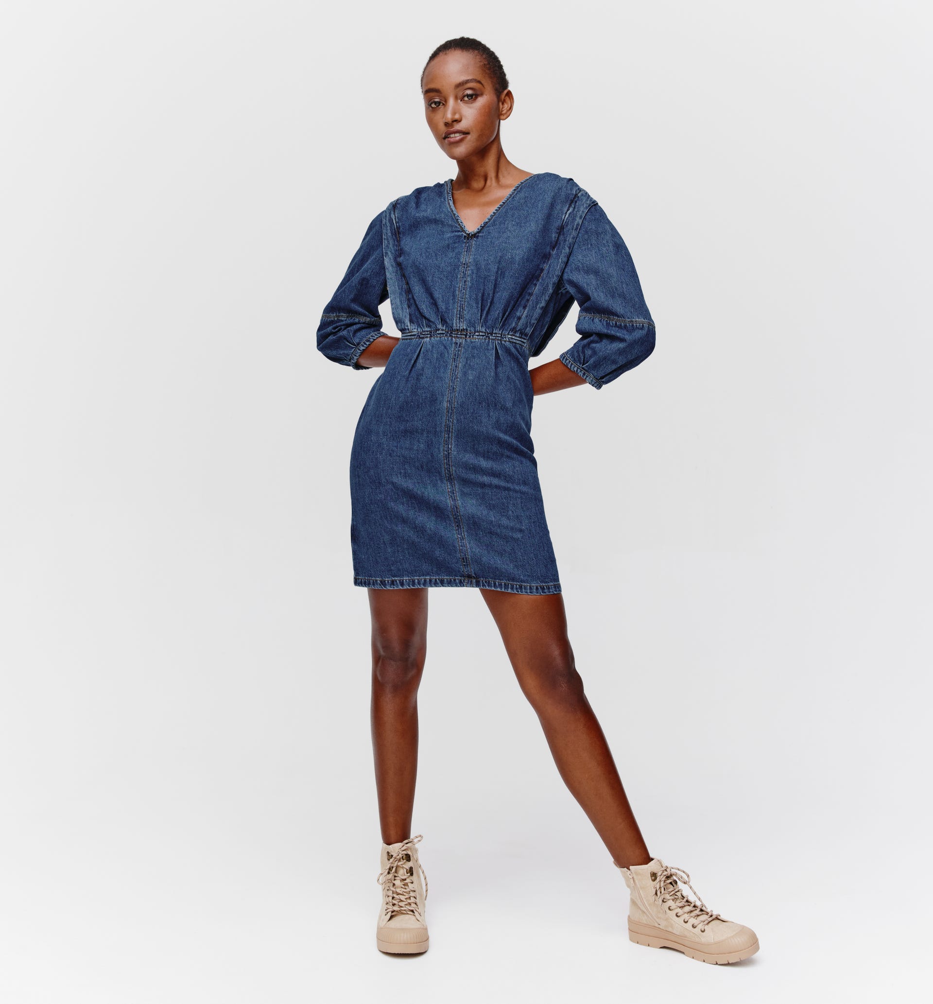 Robe en jean Femme