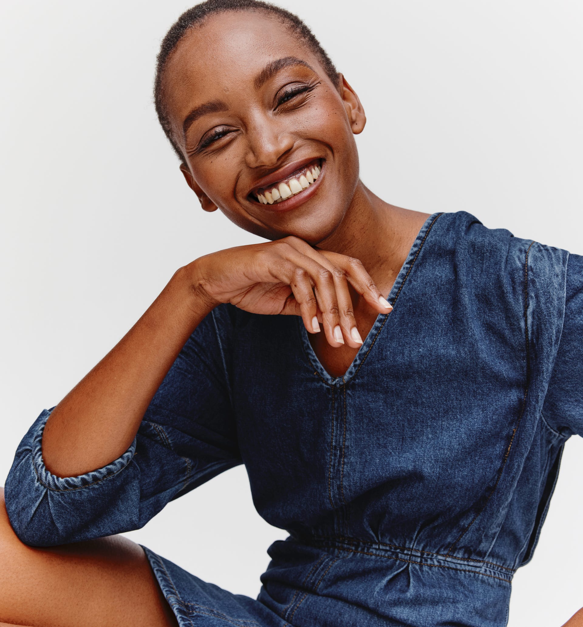 Robe en jean Femme