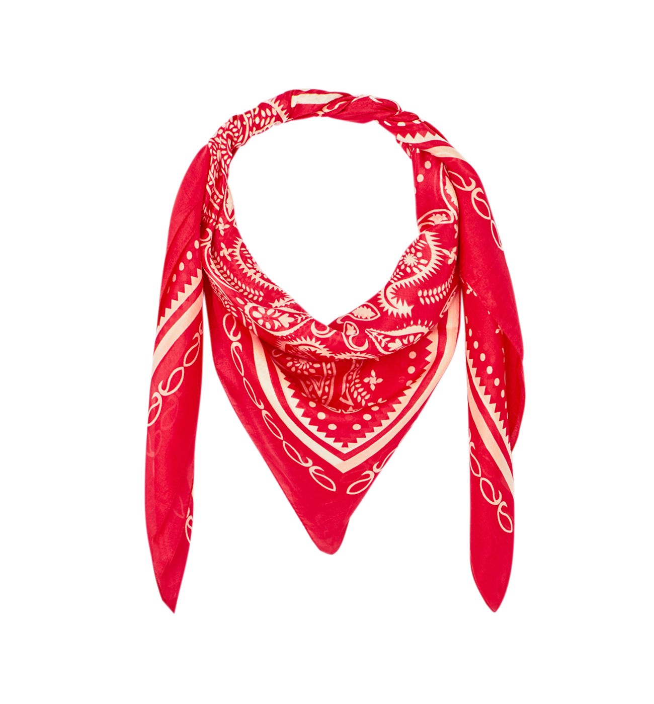 Fular bandana de seda