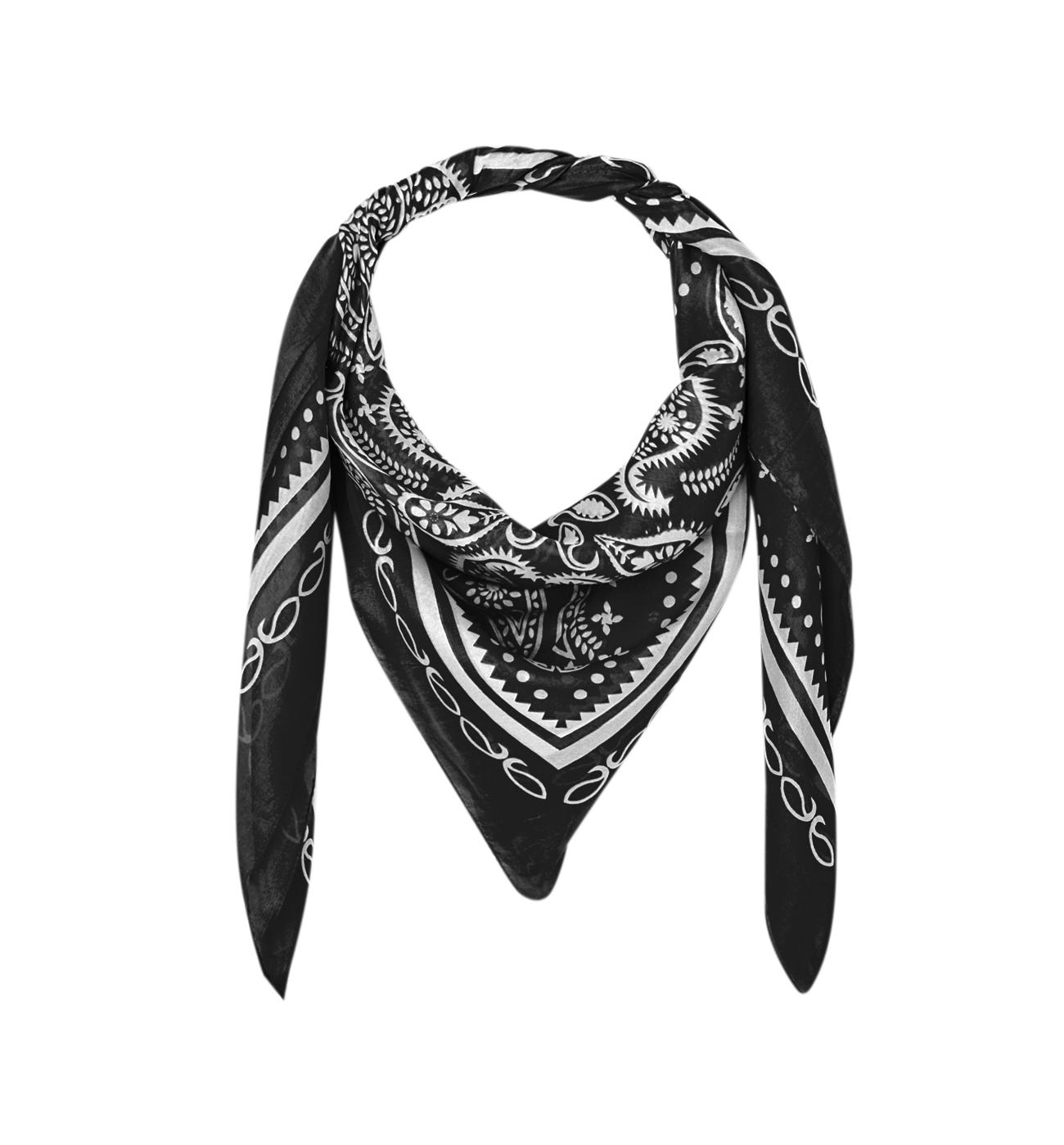 Fular bandana de seda